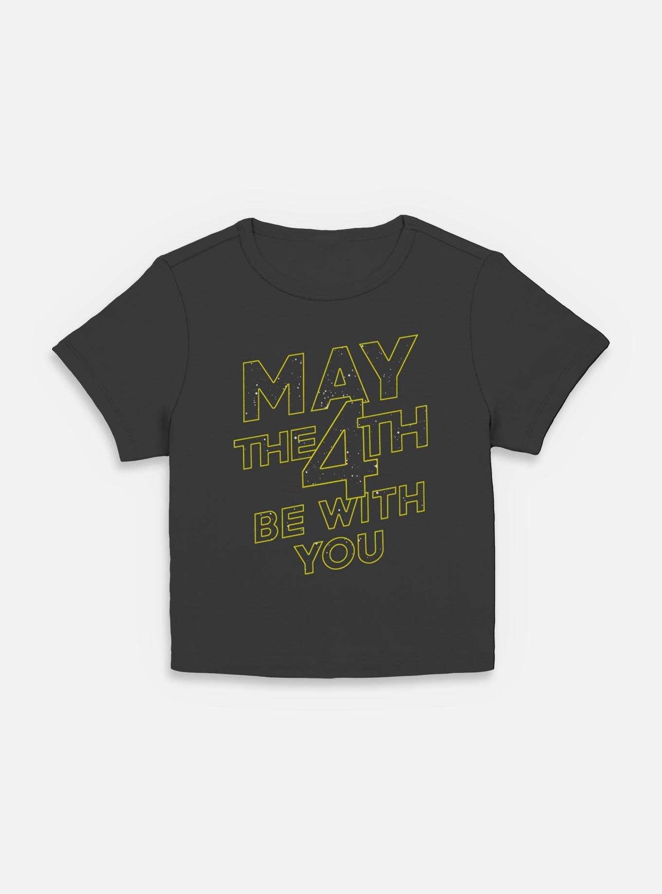 Star Wars May The 4th Be With You Womens Baby T-Shirt