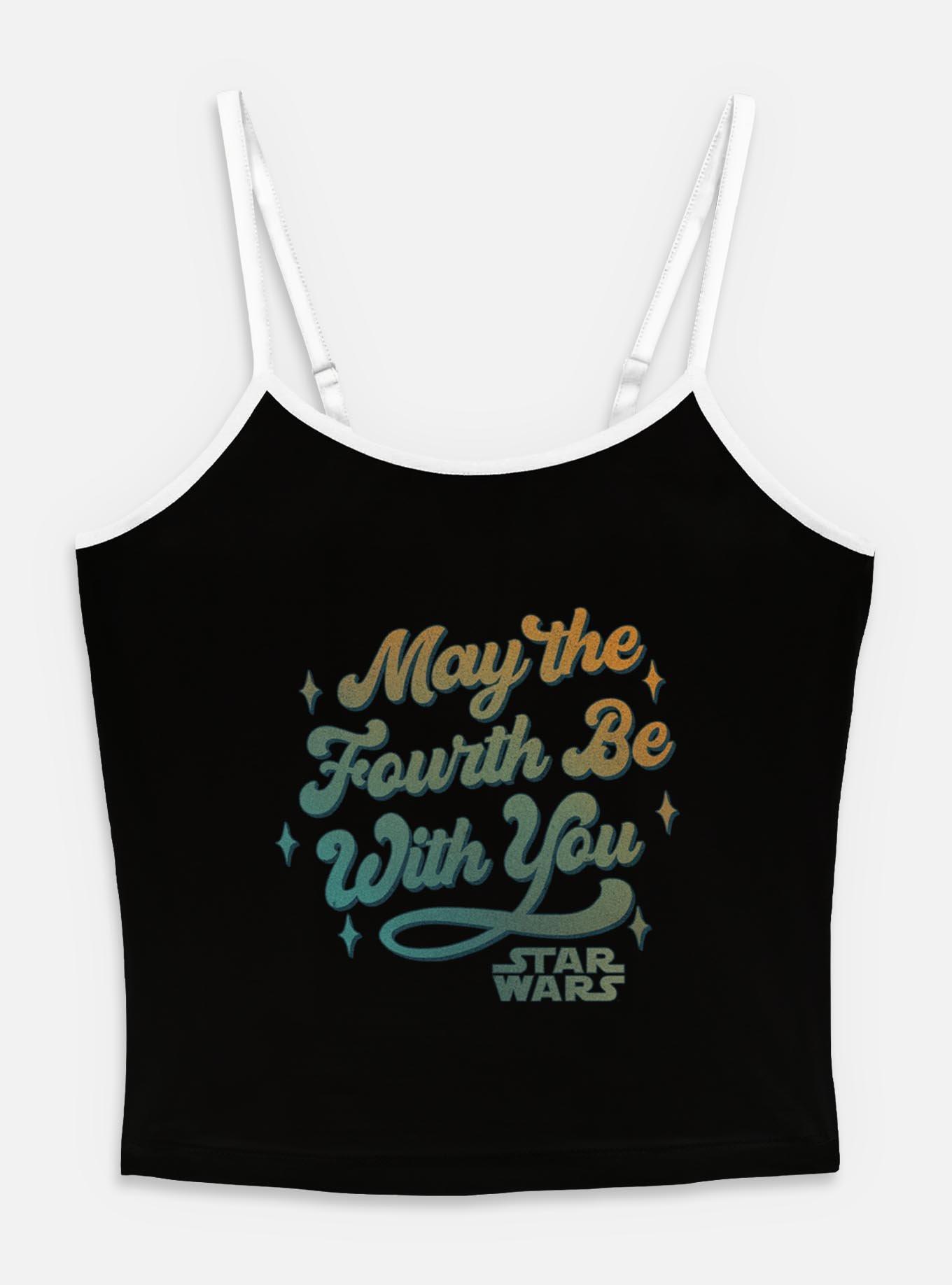 Star Wars Celebrate May The 4th Gradient Womens Cami Tank Top