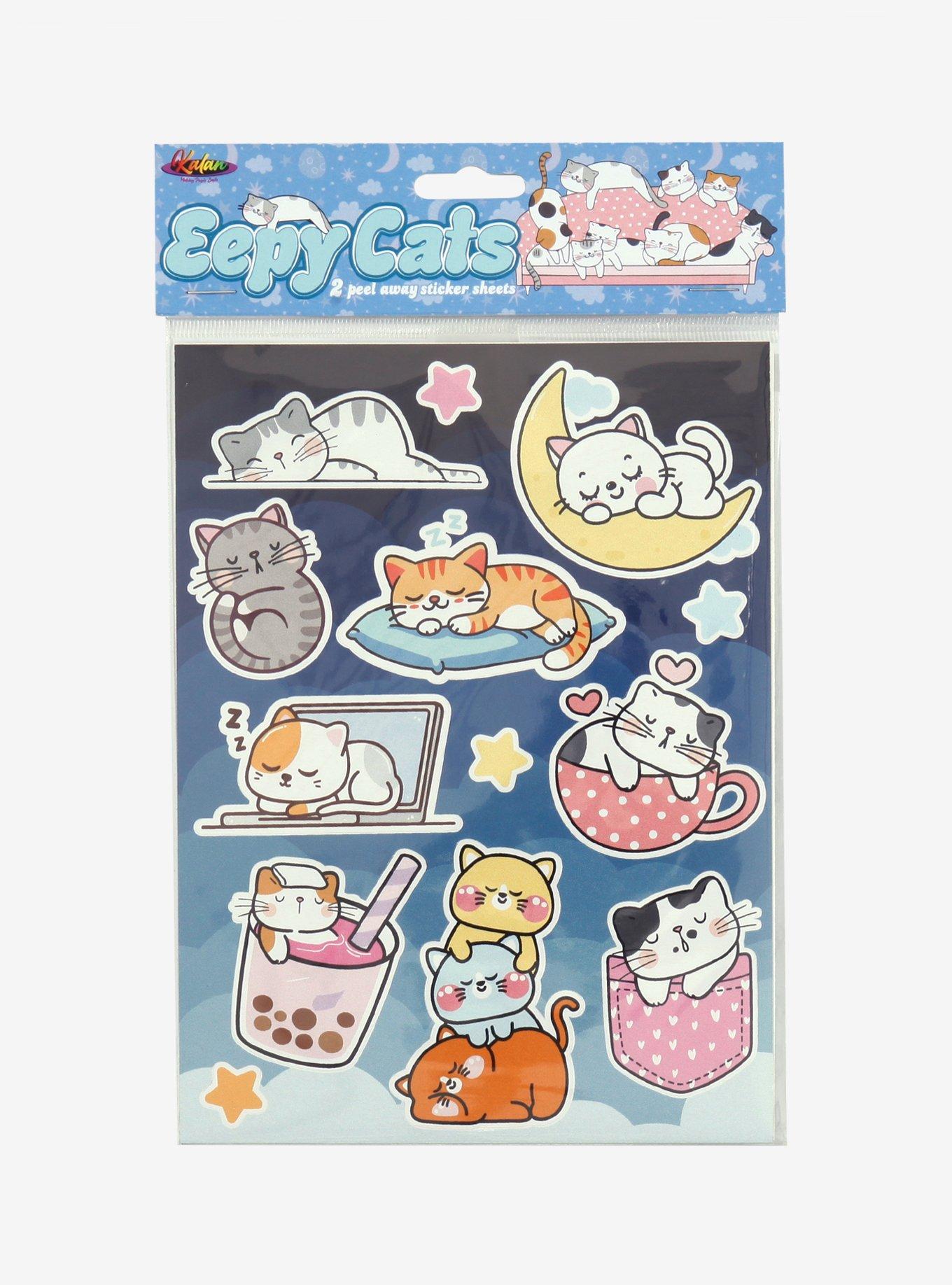 Kalan Eepy Cats Sticker Sheet, , hi-res