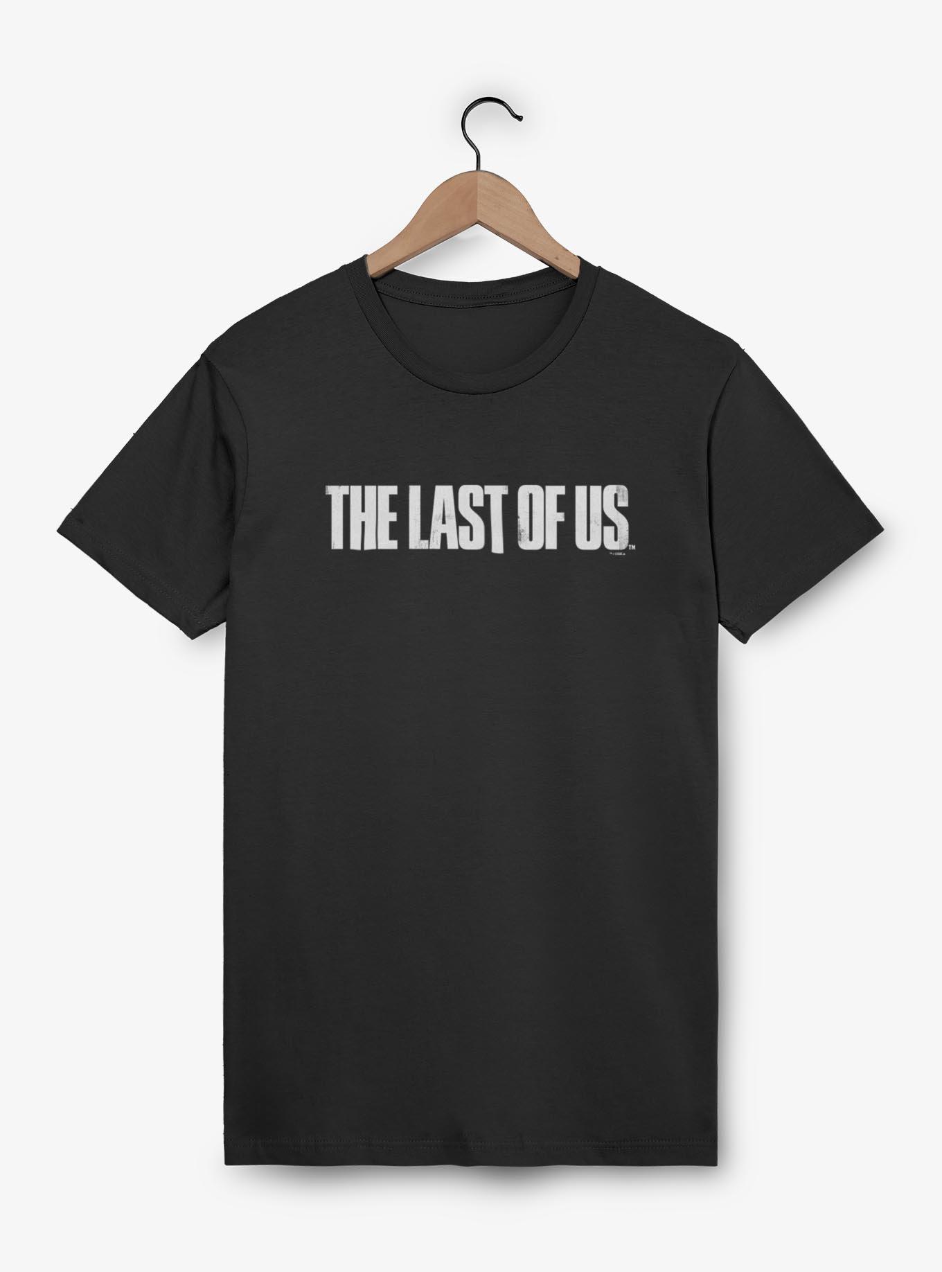 The Last Of Us Part II Distressed Logo T-Shirt, BLACK, hi-res