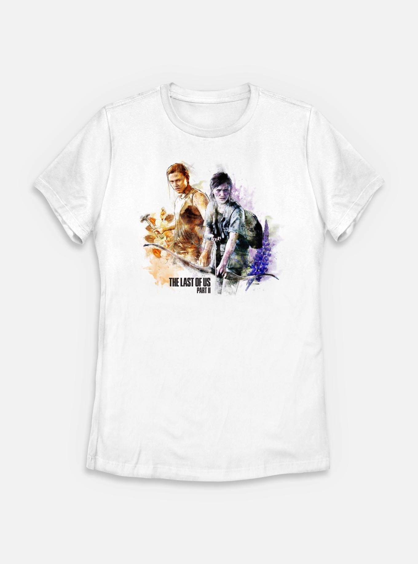 The Last Of Us Part II Abby And Ellie Floral Womens T-Shirt, , hi-res
