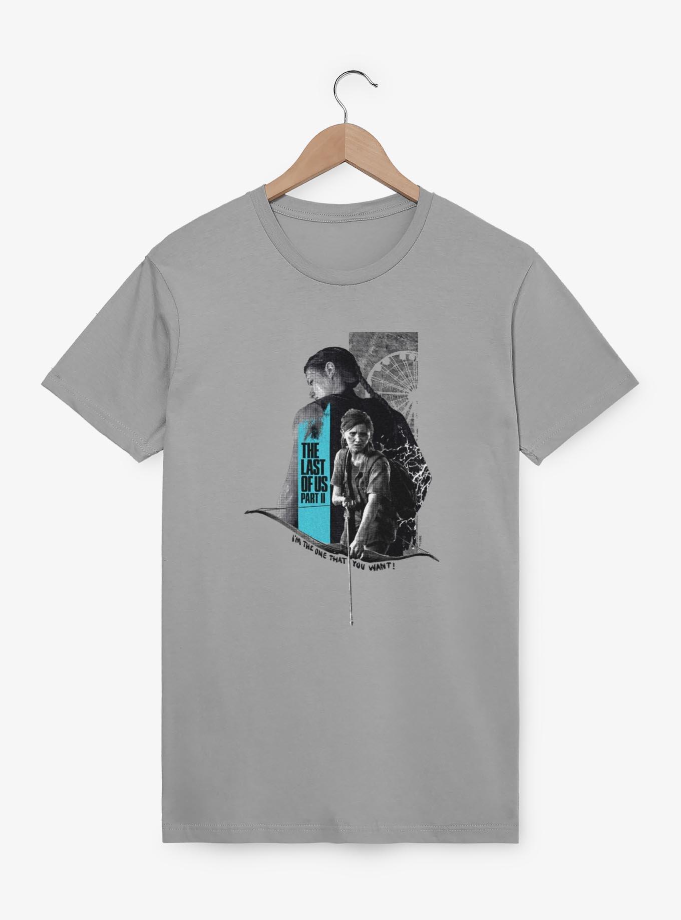 The Last Of Us Part II Abby And Ellie T-Shirt, SILVER, hi-res