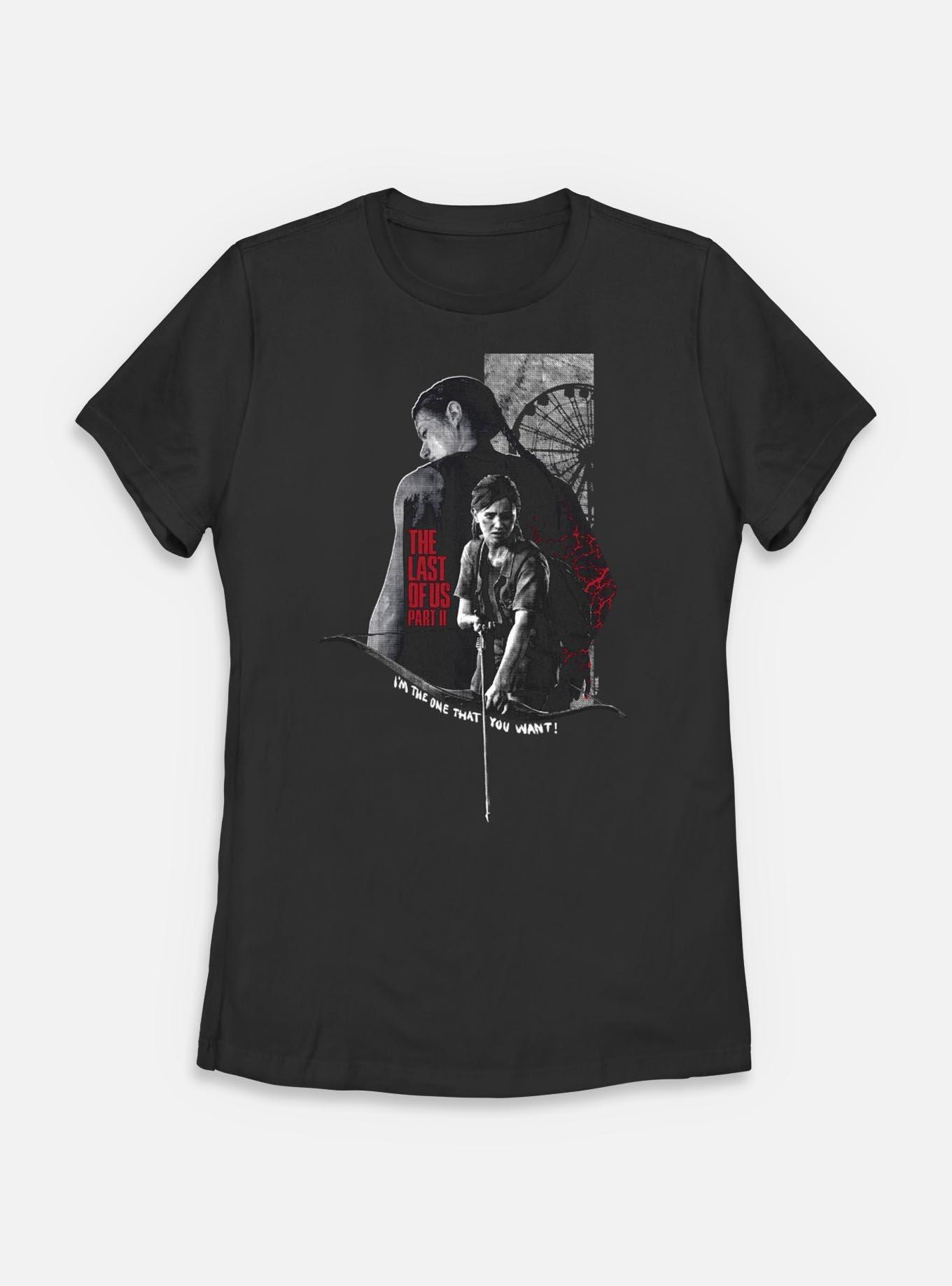 The Last Of Us Part II Abby And Ellie Womens T-Shirt, BLACK, hi-res