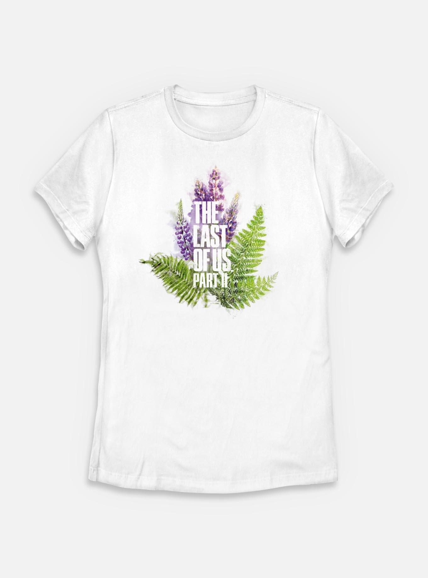 The Last Of Us Part II Lavender Logo Womens T-Shirt, WHITE, hi-res