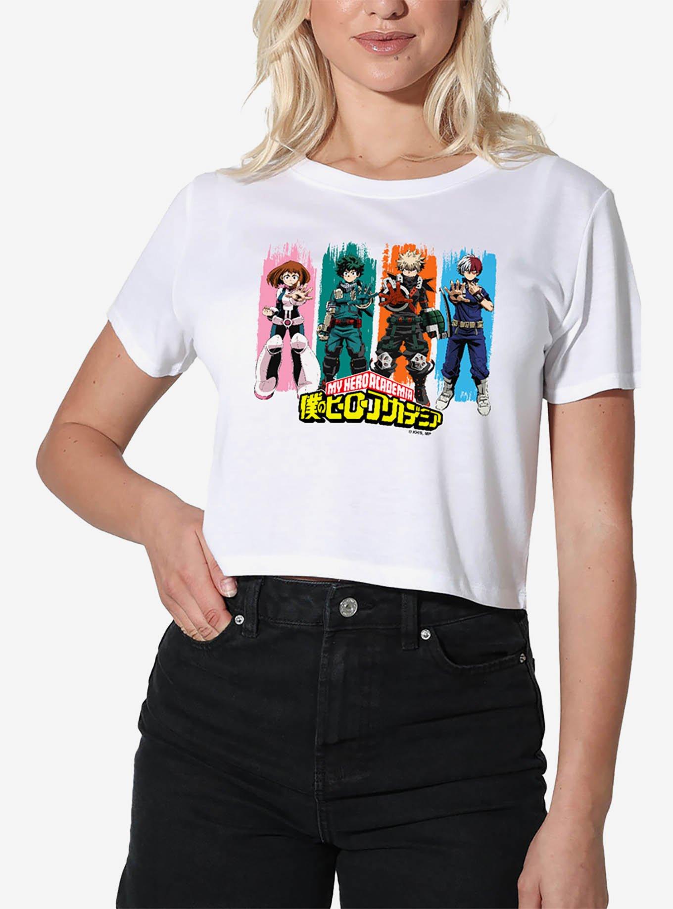 My Hero Academia Class 1A Victory Women's Crop Top T-Shirt, , hi-res
