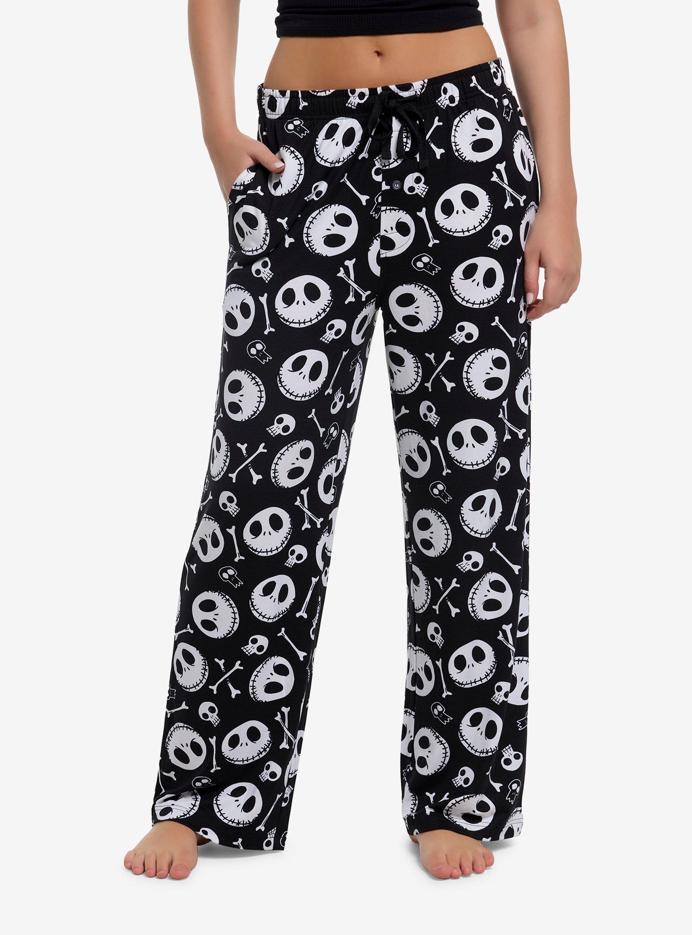 The Nightmare Before Christmas Jack Bones Pajama Pants, , hi-res