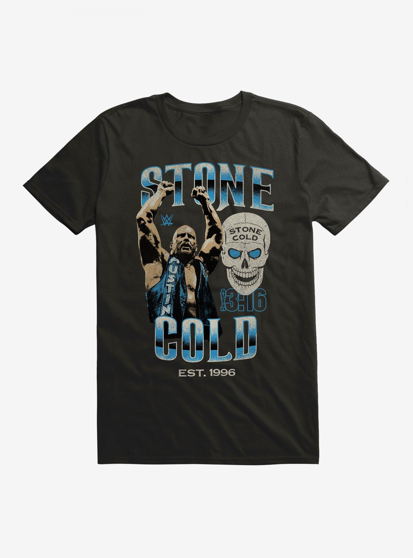 WWE Stone Cold Collage T-Shirt, , hi-res