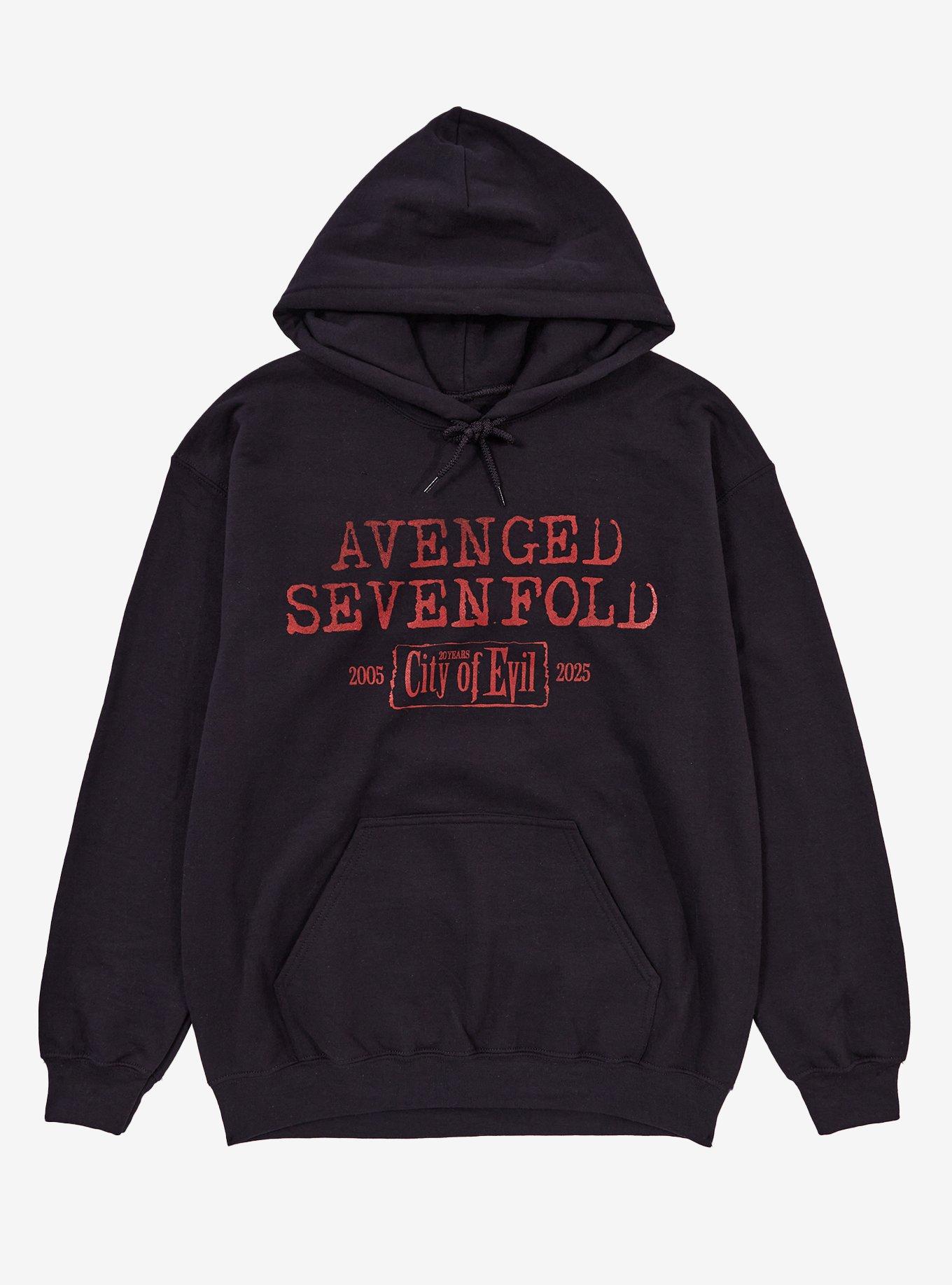 Avenged Sevenfold City Of Evil 20th Anniversary Hoodie, , hi-res