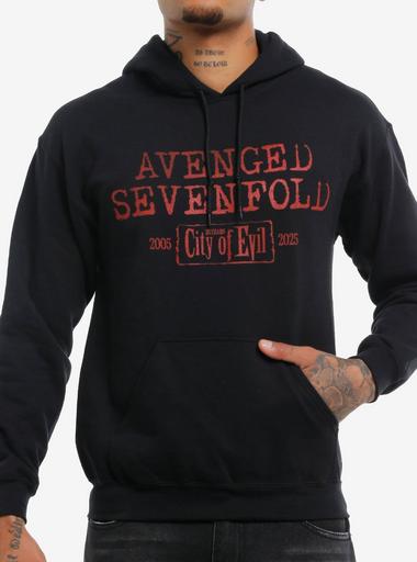 Avenged Sevenfold City Of Evil 20th Anniversary Hoodie | Hot Topic