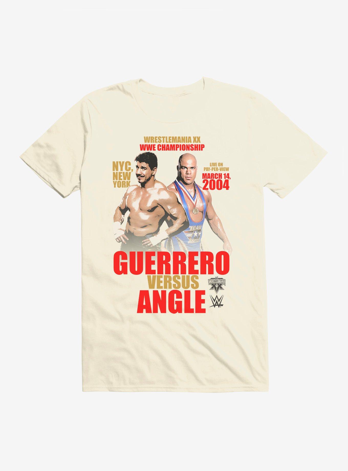 WWE Eddie Guerrero Vs Kurt Angle T-Shirt, NATURAL, hi-res