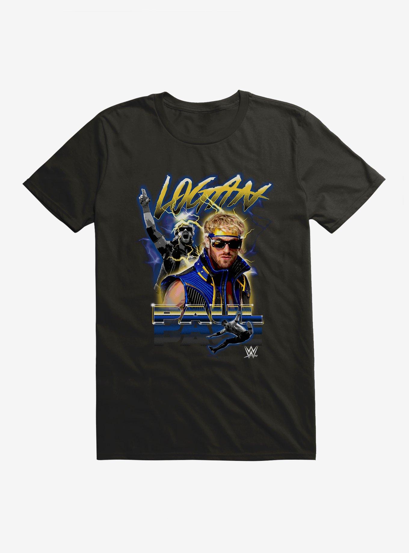 WWE Logan Paul Electric T-Shirt, BLACK, hi-res