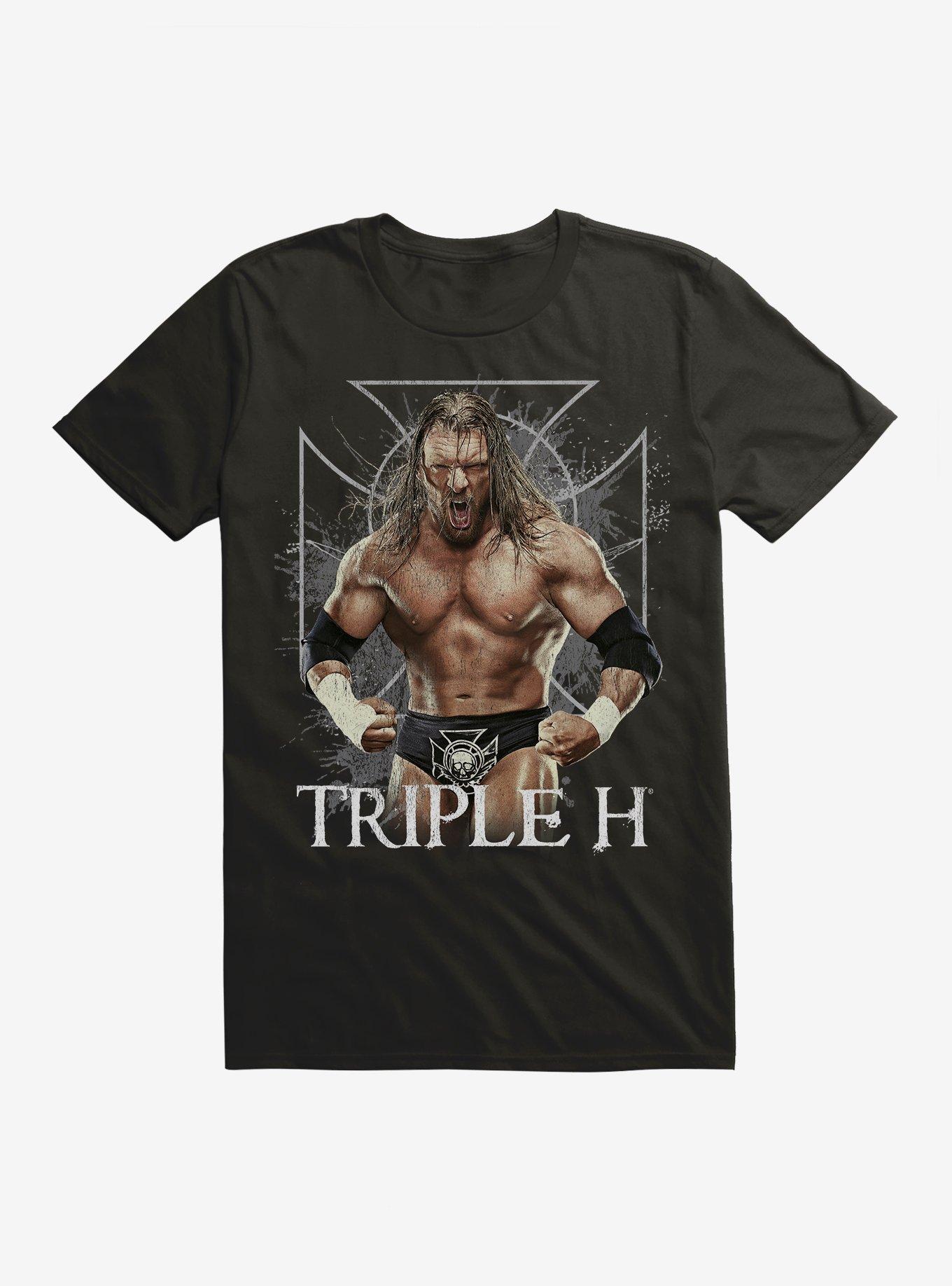 WWE Triple H Play The Game T-Shirt, BLACK, hi-res