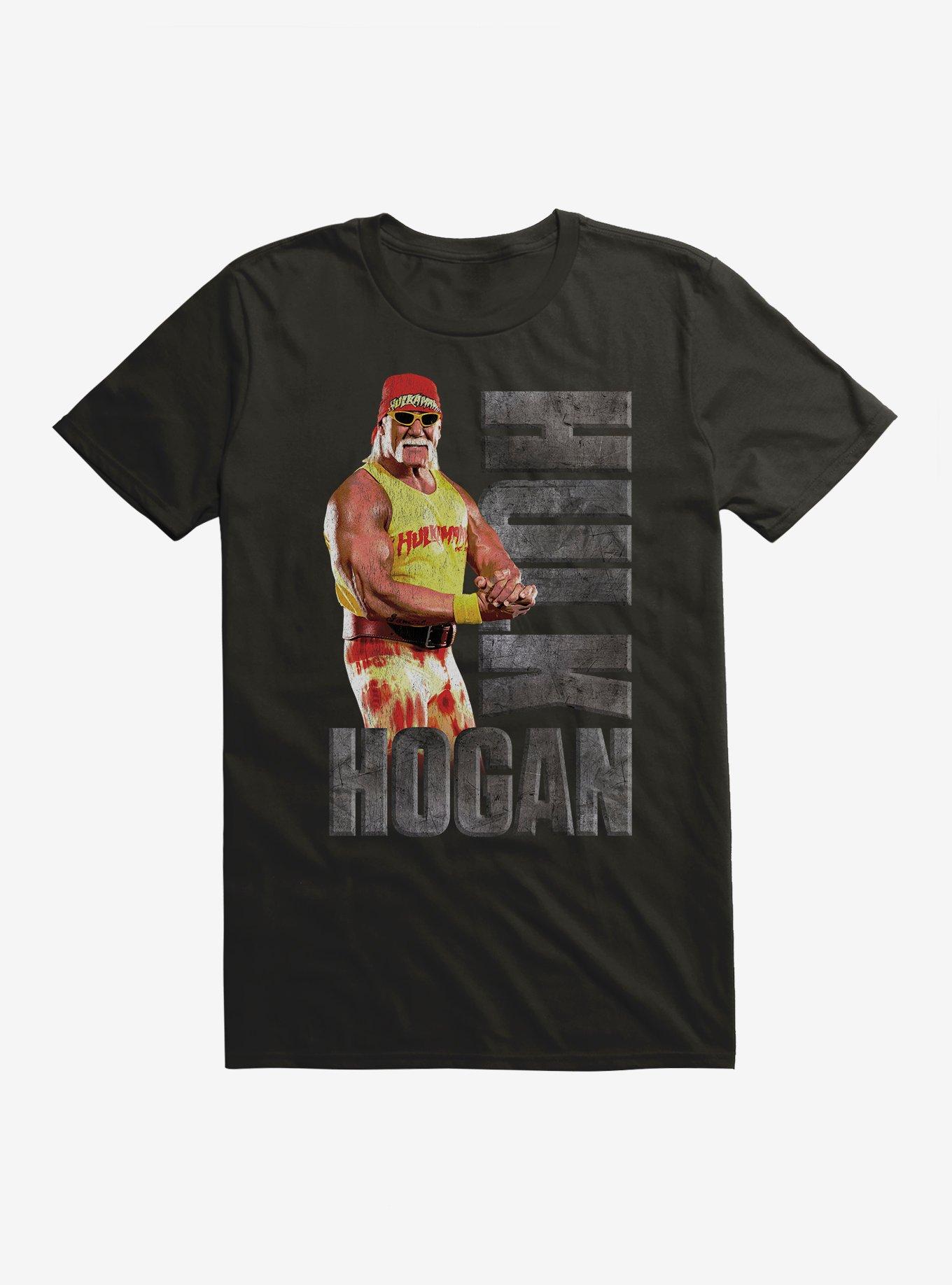 WWE Hulk Hogan Portrait T-Shirt, BLACK, hi-res