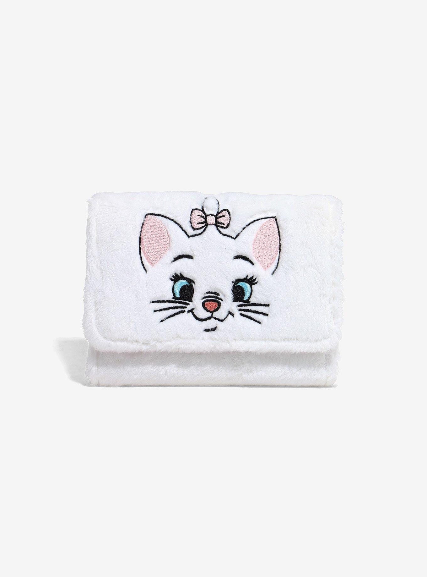 Loungefly Disney The Aristocats Marie Fuzzy Mini Flap Wallet 