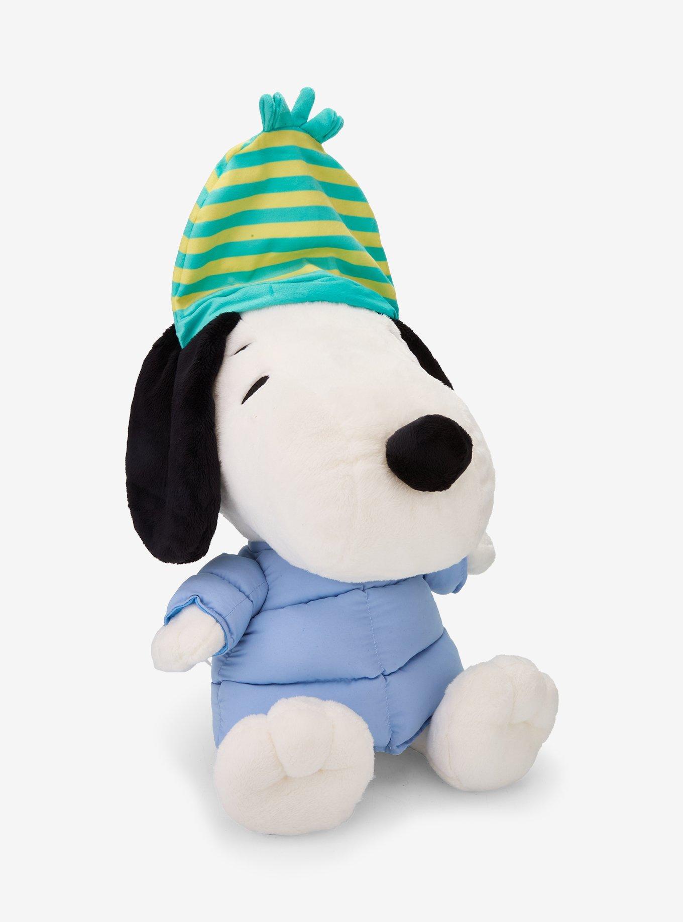 Peanuts Snoopy Puffer Jacket Plush Backpack, , hi-res