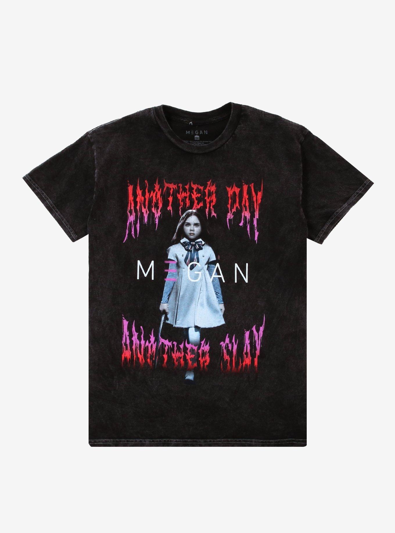 M3GAN 2.0 Another Day Another Slay Mineral Wash T-Shirt, , hi-res