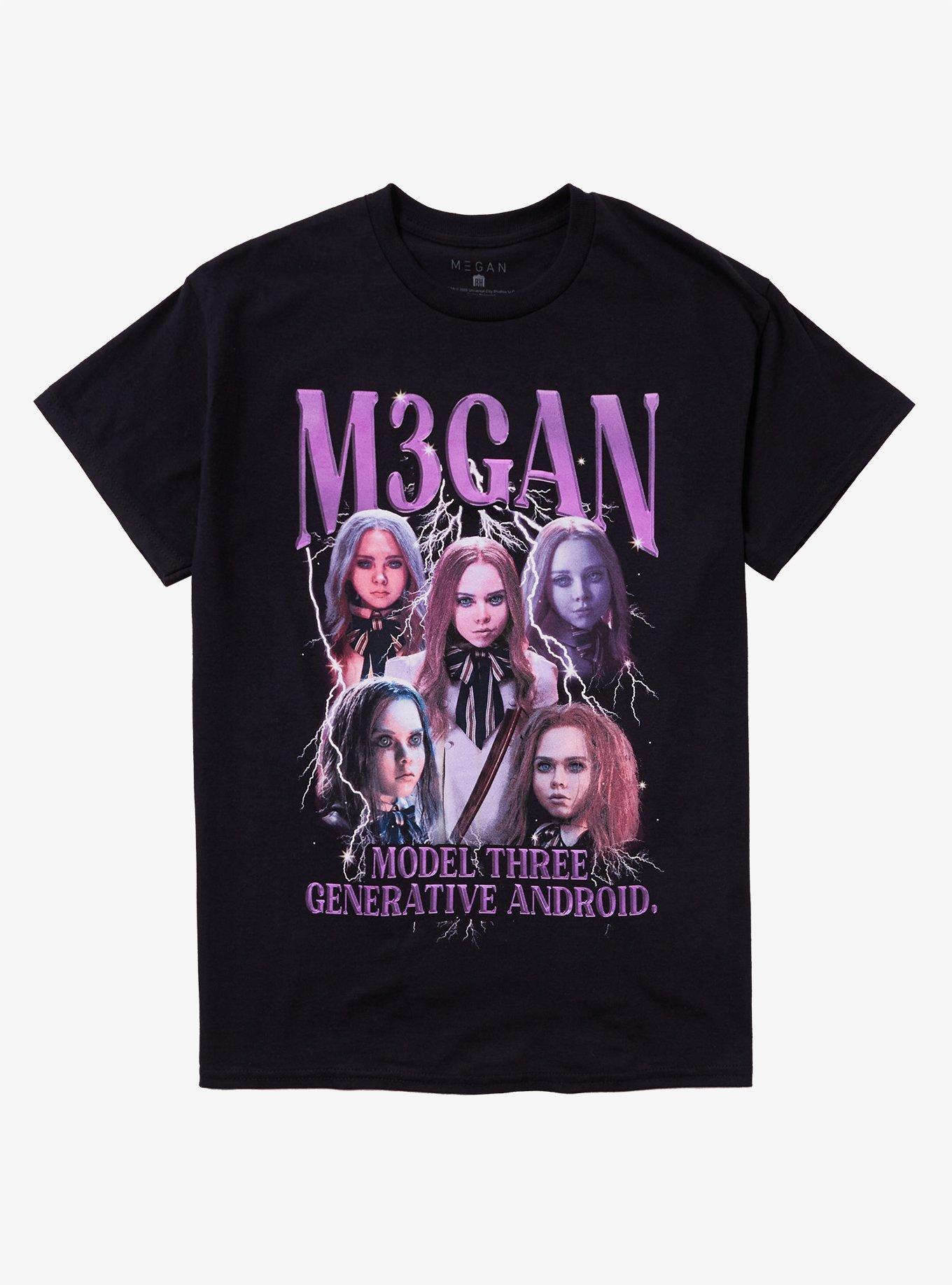 M3GAN 2.0 Collage T-Shirt | Hot Topic