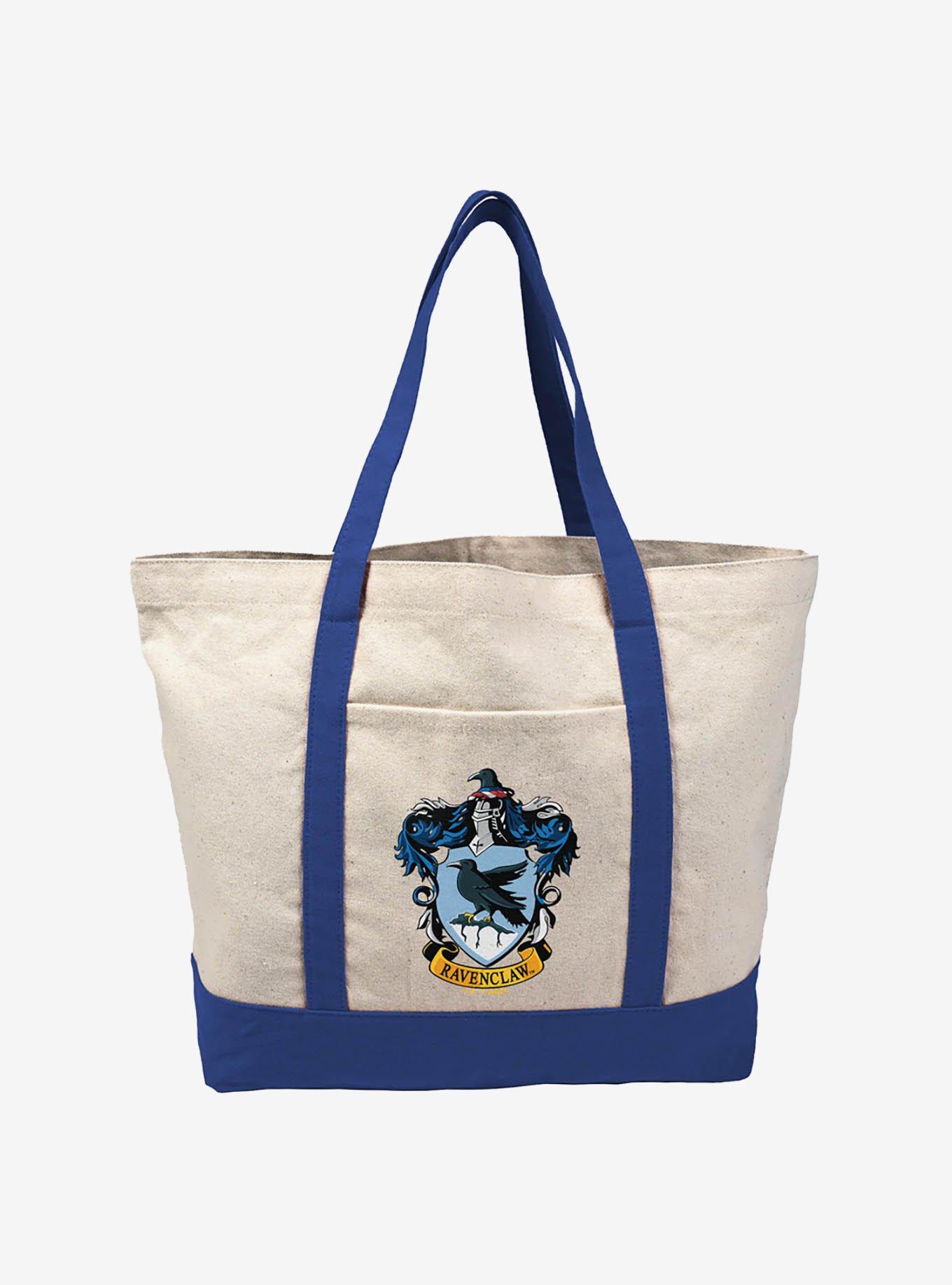 Harry Potter Ravenclaw Crest Canvas Tote Bag, , hi-res