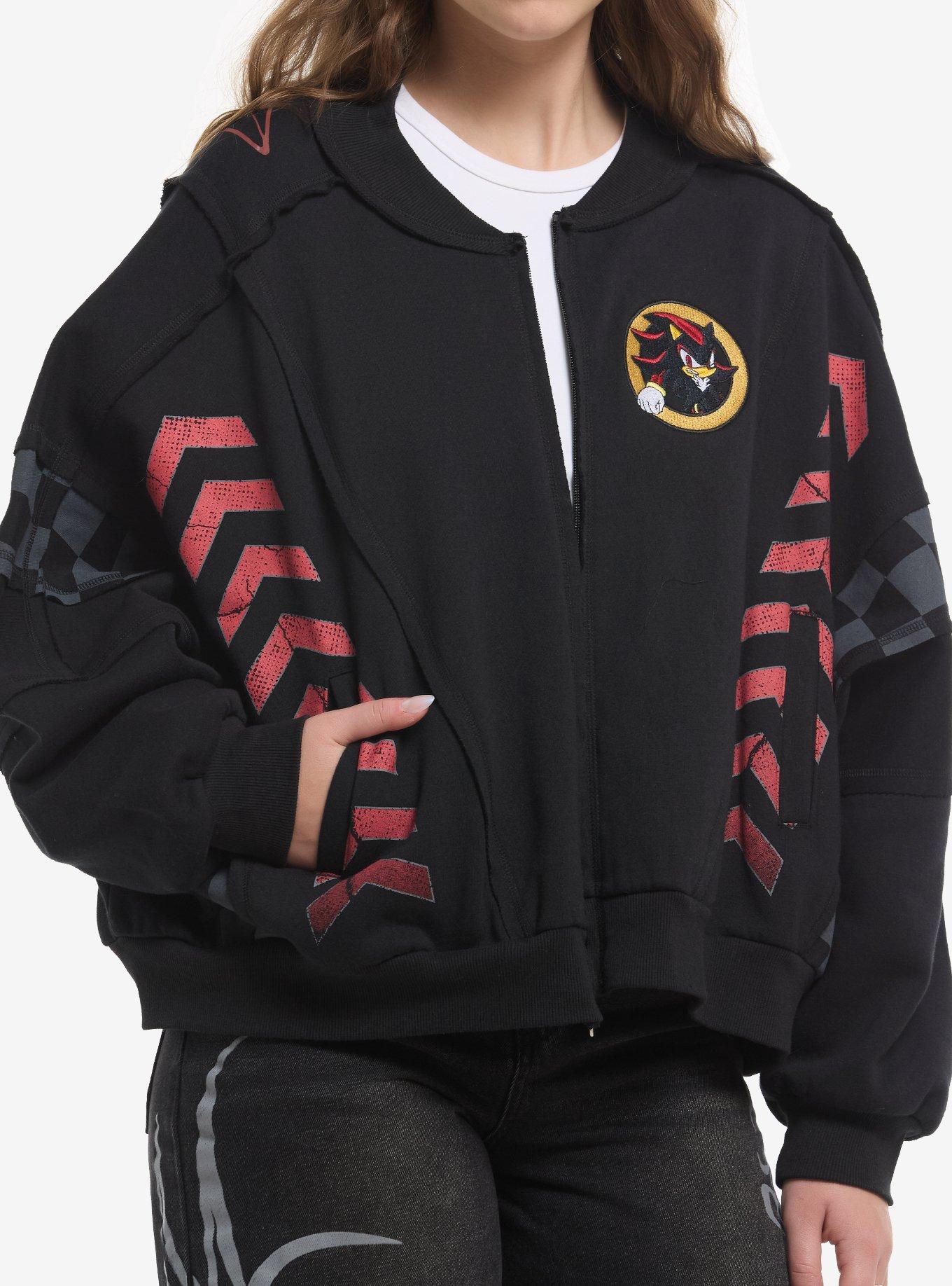 Sonic The Hedgehog Shadow Girls Bomber Jacket, , hi-res