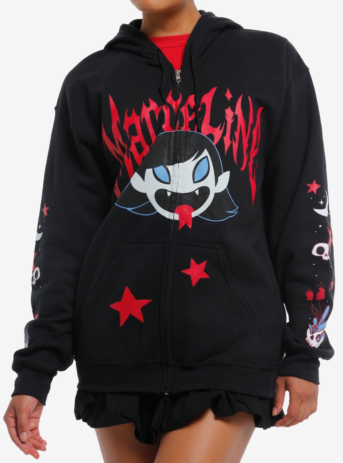 Adventure Time Marceline The Vampire Queen Girls Hoodie, , hi-res