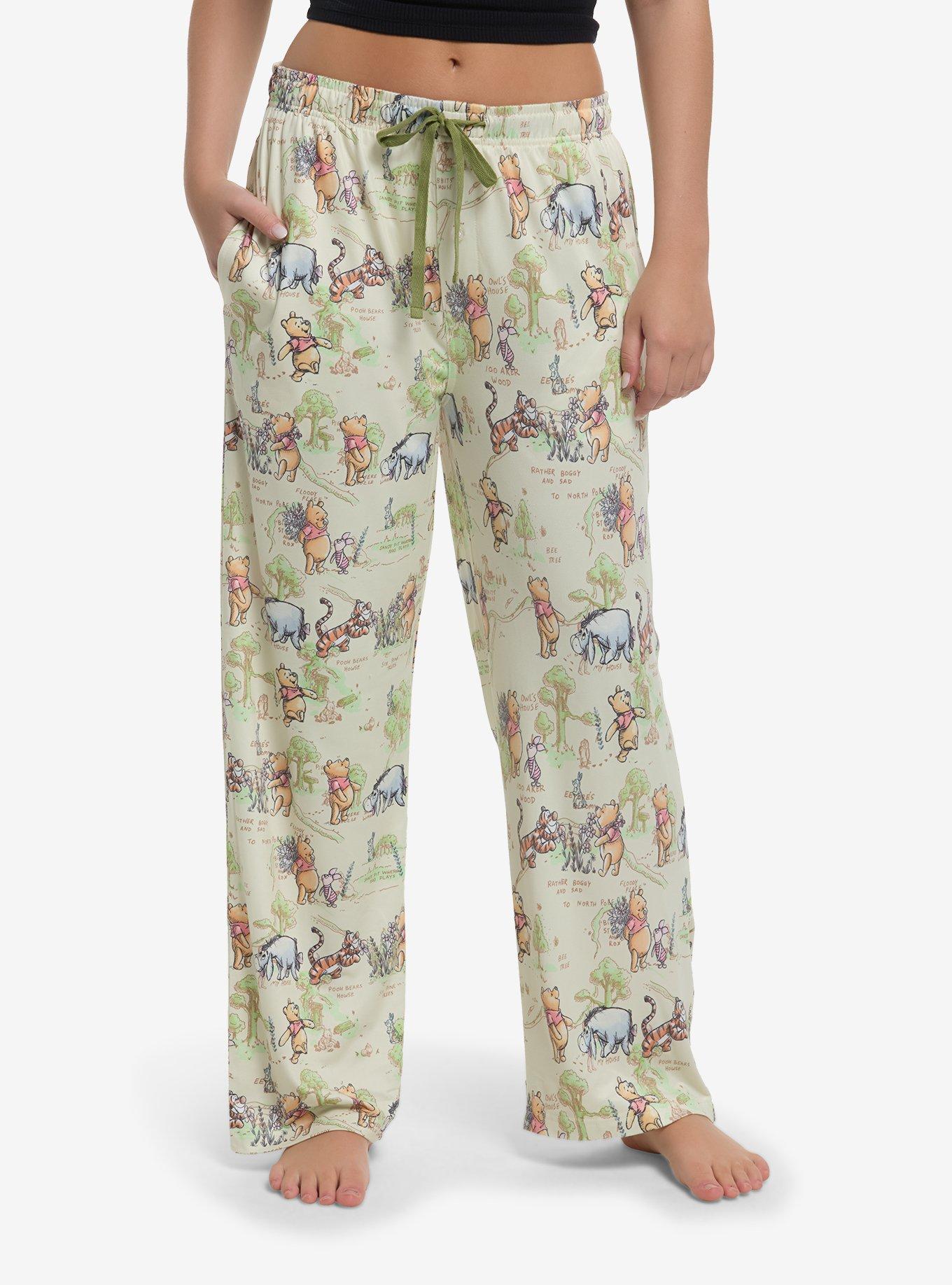 Disney Winnie The Pooh Hundred Acre Wood Pajama Pants, , hi-res