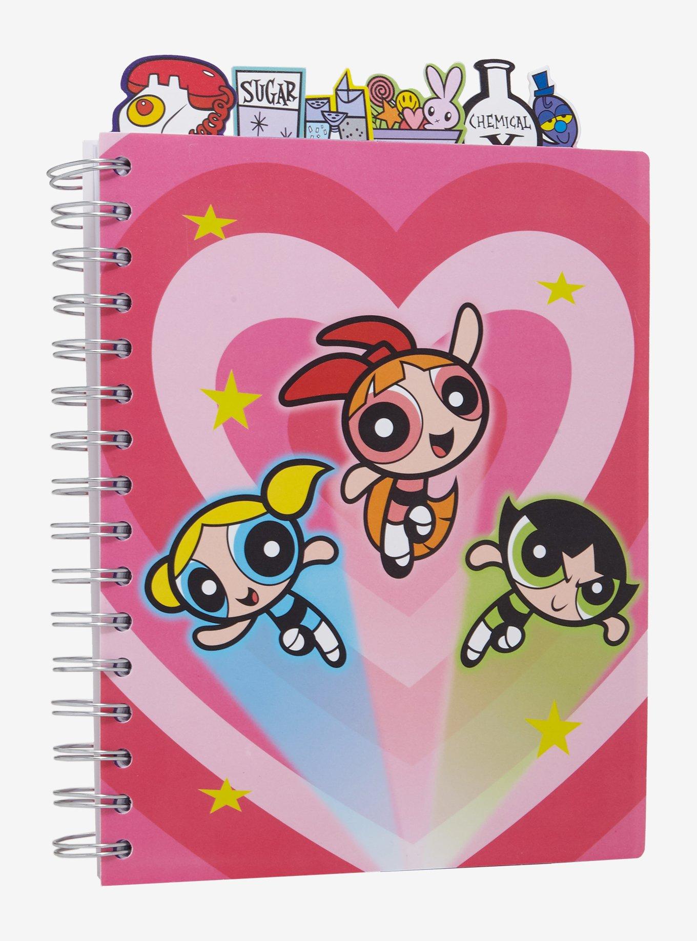 The Powerpuff Girls Notebook With Tabs — BoxLunch Exclusive, , hi-res