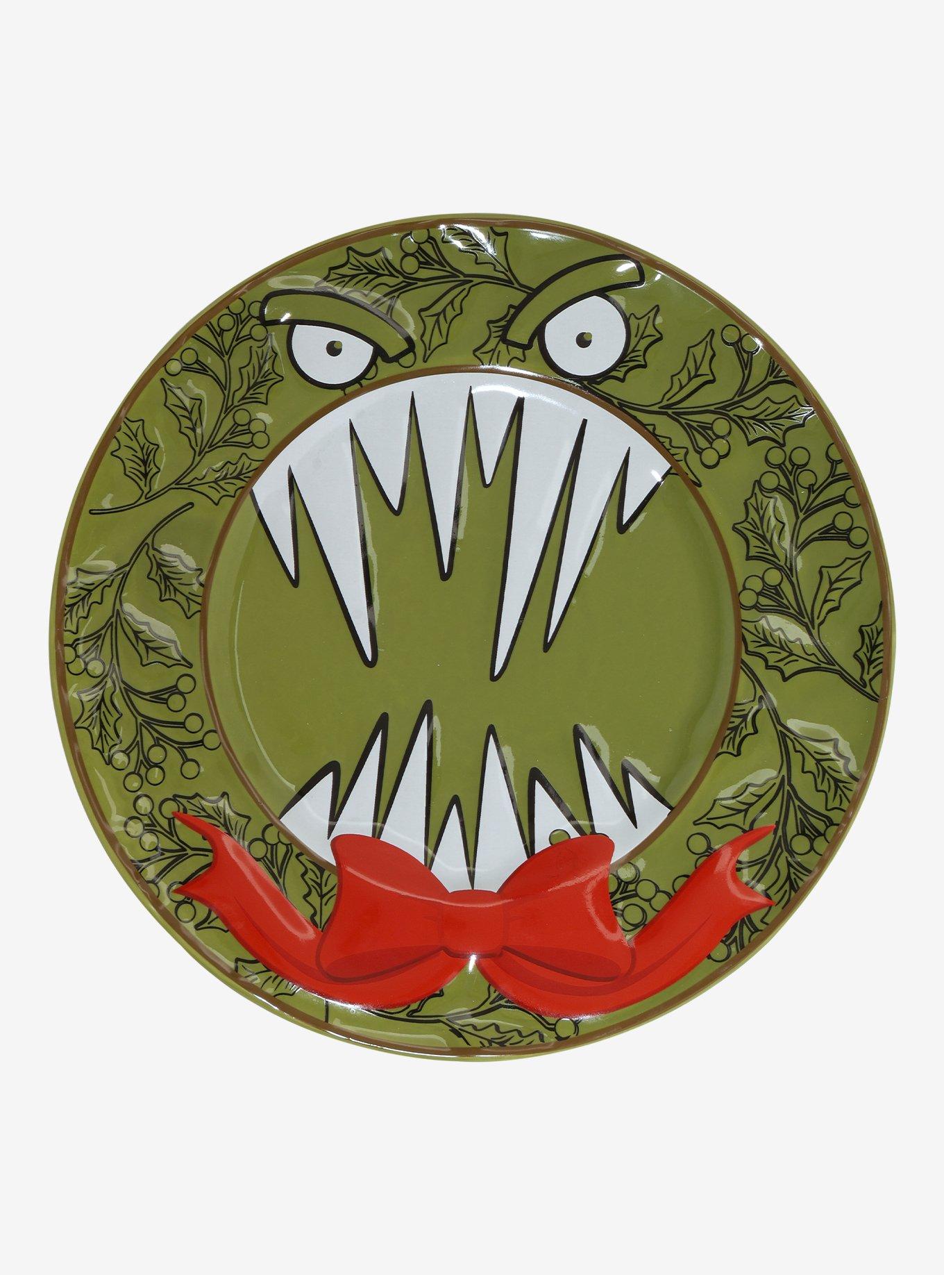 Disney The Nightmare Before Christmas Monster Wreath Serving Plate - BoxLunch Exclusive, , hi-res