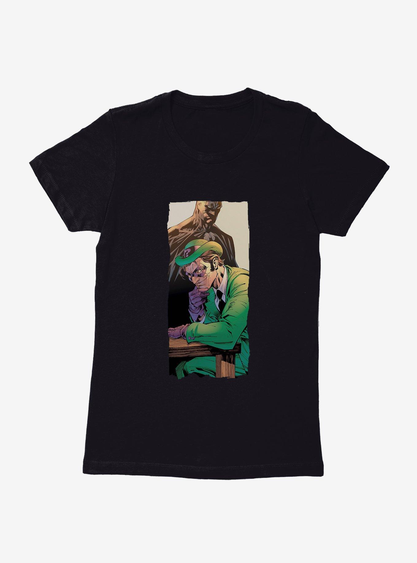 DC Comics Batman And The Riddler Womens T-Shirt, , hi-res