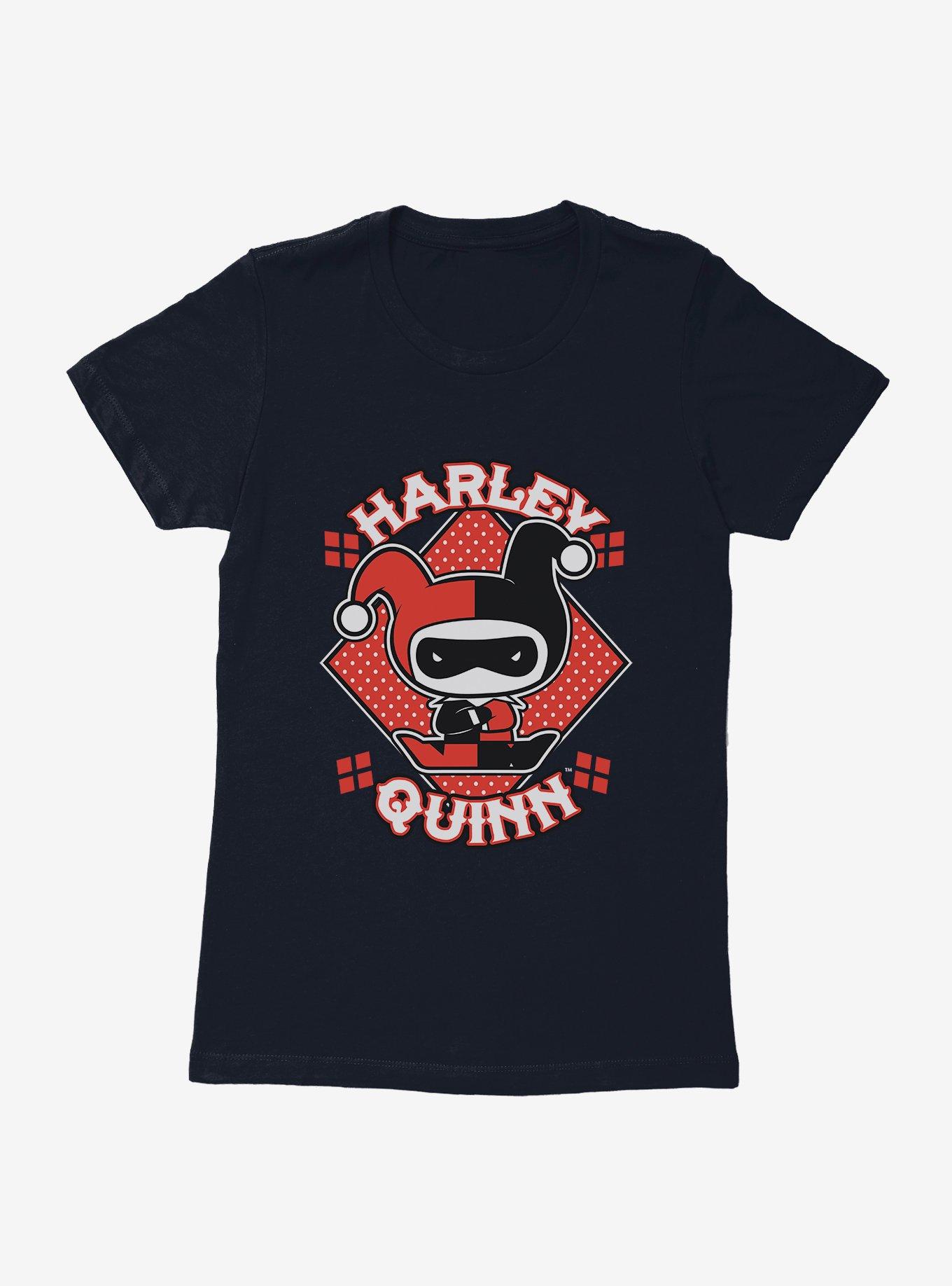DC Comics Batman Chibi Harley Quinn Womens T-Shirt, , hi-res