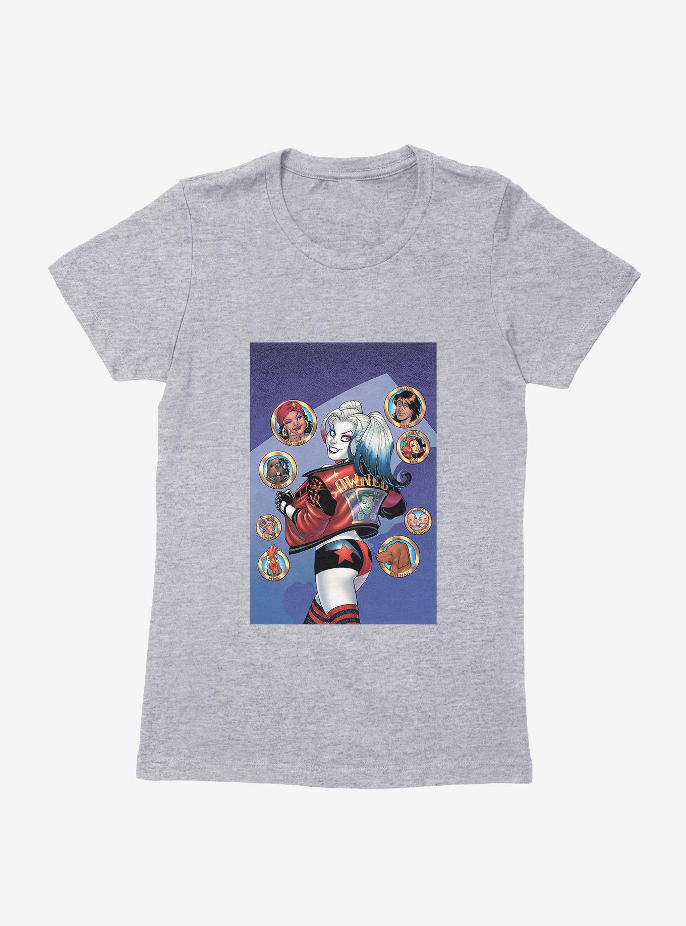DC Comics Batman Harley Quinn Owned Jacket Womens T-Shirt,Specials : American Fashion Style Bags On Sale