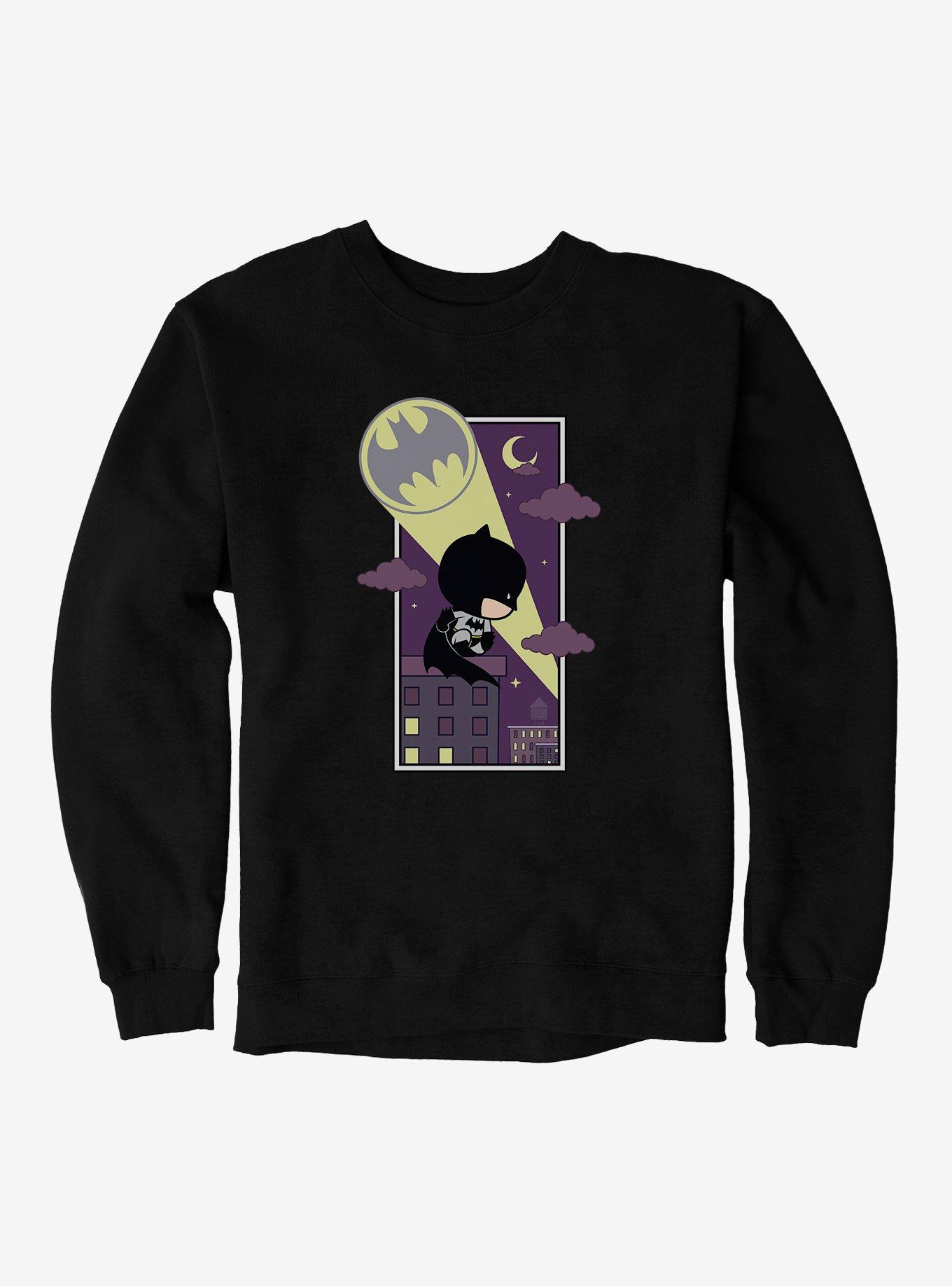 DC Batman Chibi Batman Lookout Sweatshirt, , hi-res
