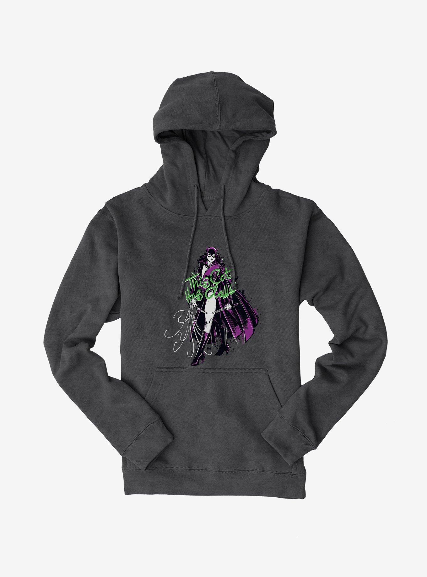 DC Comics Batman Catwoman This Cat Has Claws Hoodie, , hi-res