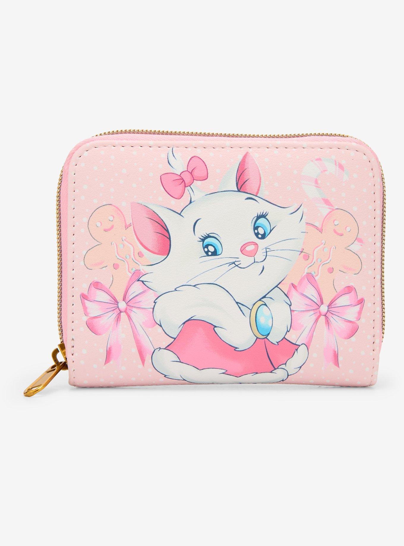 Loungefly Disney The Aristocats Marie Holiday Mini Zipper Wallet, , hi-res