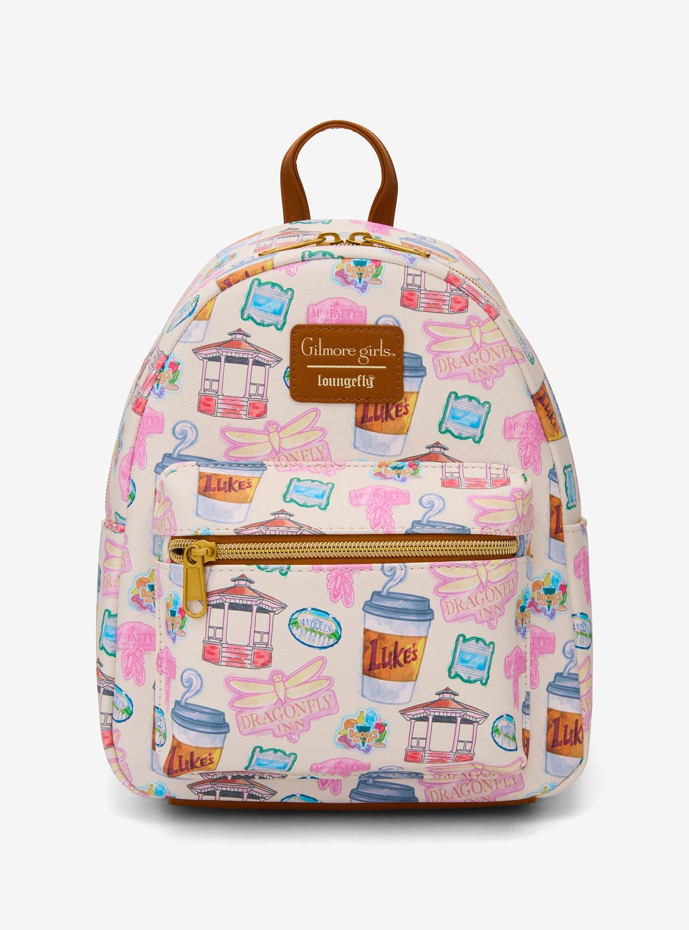 Loungefly Gilmore Girls Stars Hollow Icons Mini Backpack, , hi-res
