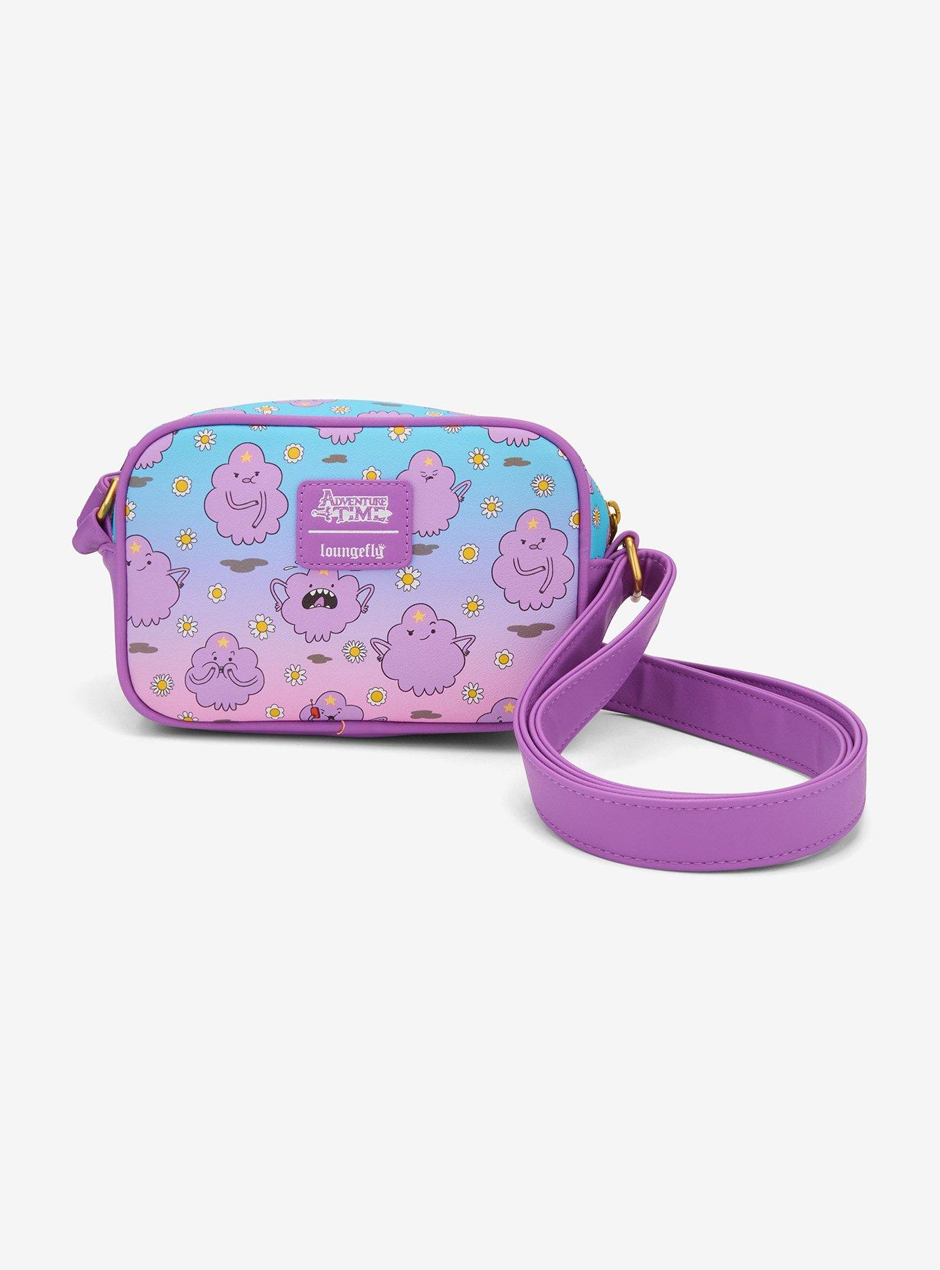 Loungefly Adventure Time Lumpy Space Princess Camera Crossbody Bag