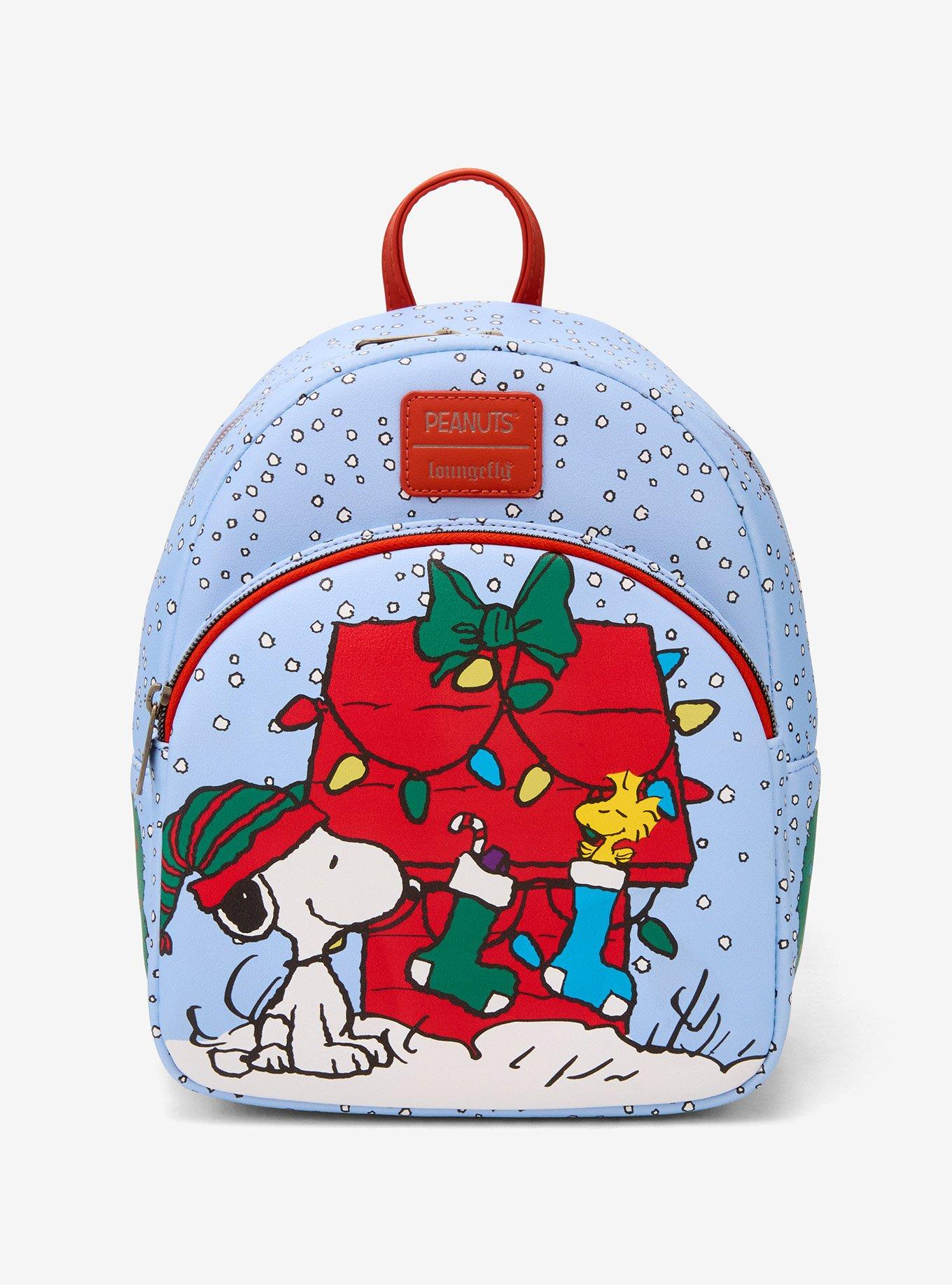 Loungefly Peanuts Snoopy Woodstock Snow Mini Backpack | Hot