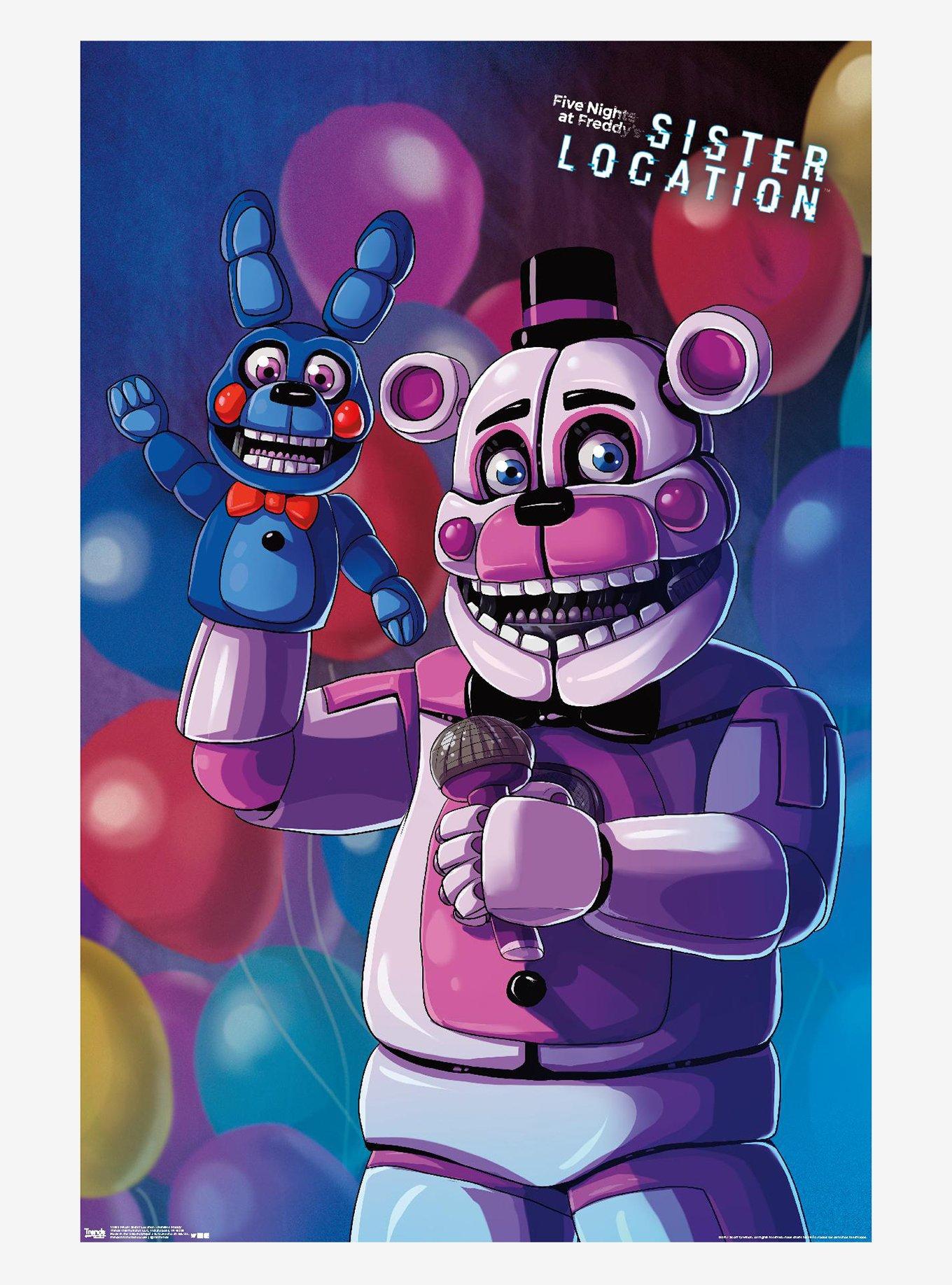 Five Nights At Freddy's: Sister Location Funtime Freddy Poster, , hi-res