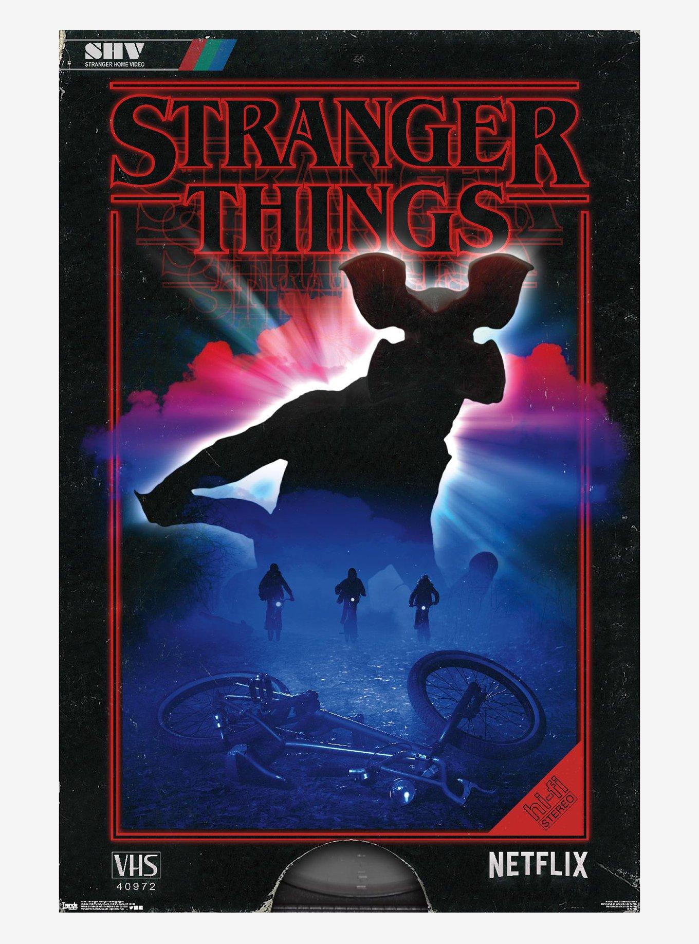 Stranger Things Demogorgon VHS Poster, , hi-res
