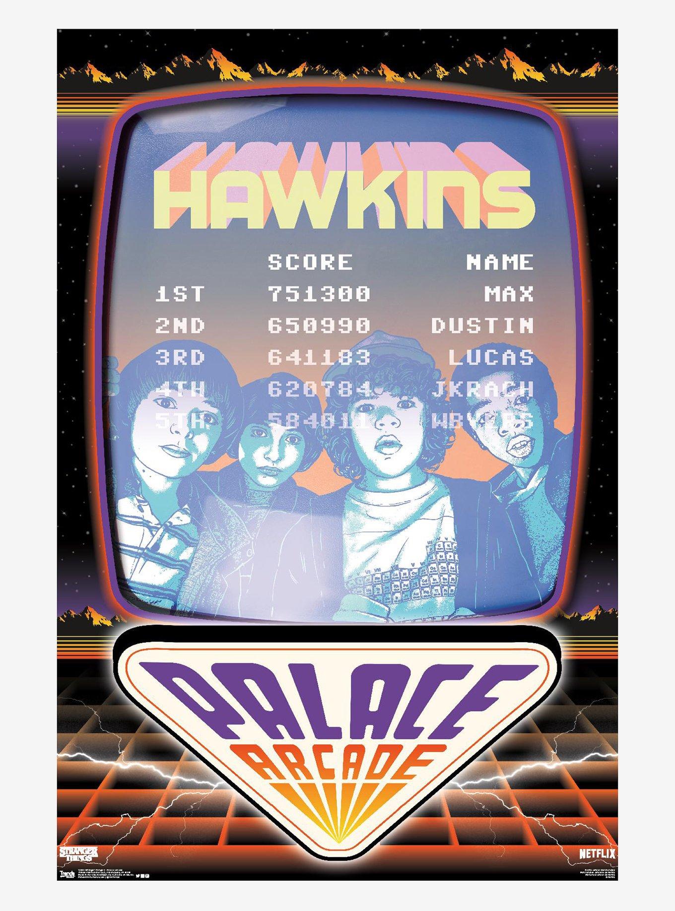 Stranger Things Palace Arcade Poster, , hi-res