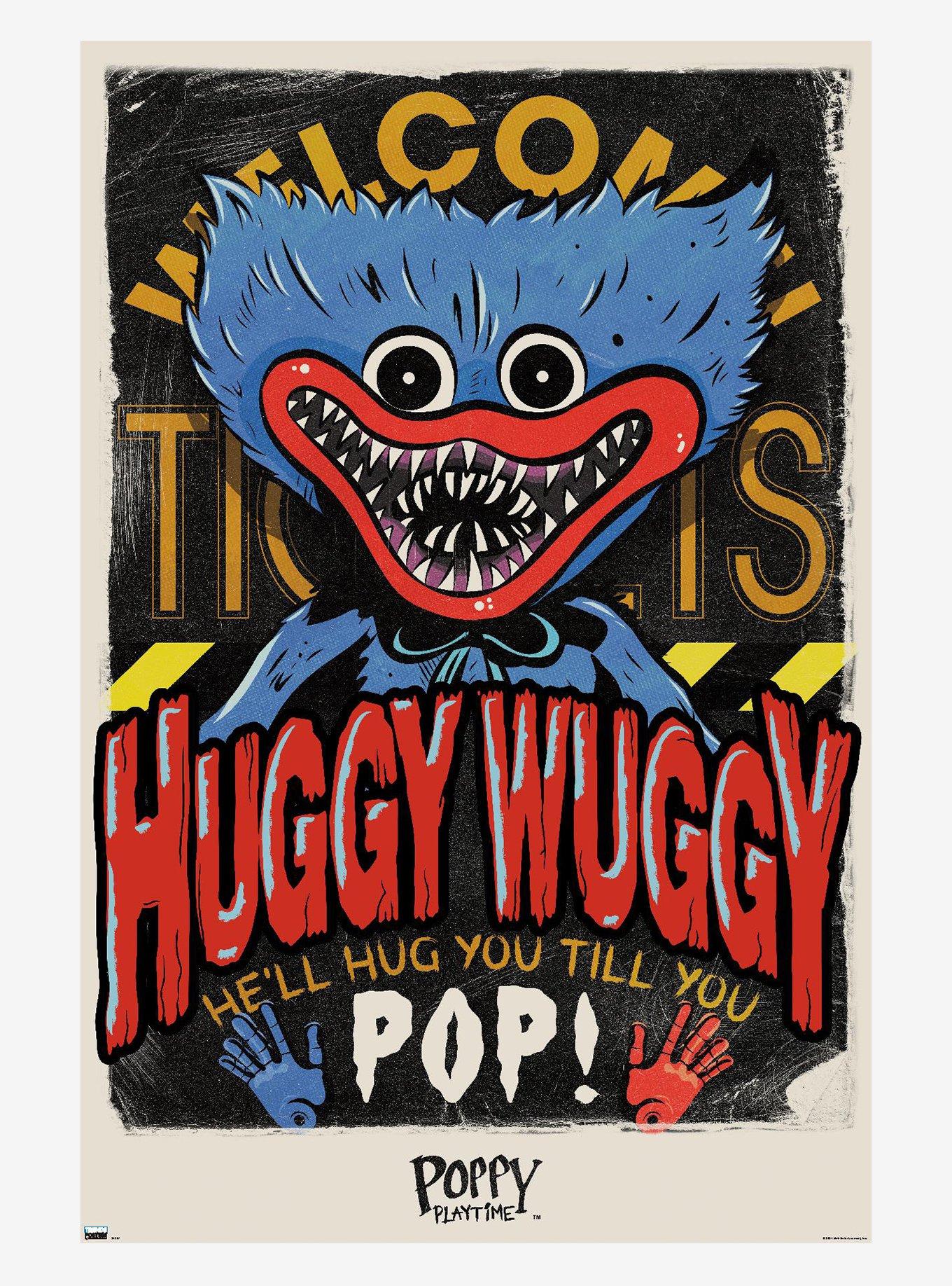 Poppy Playtime Huggy Wuggy Poster, , hi-res