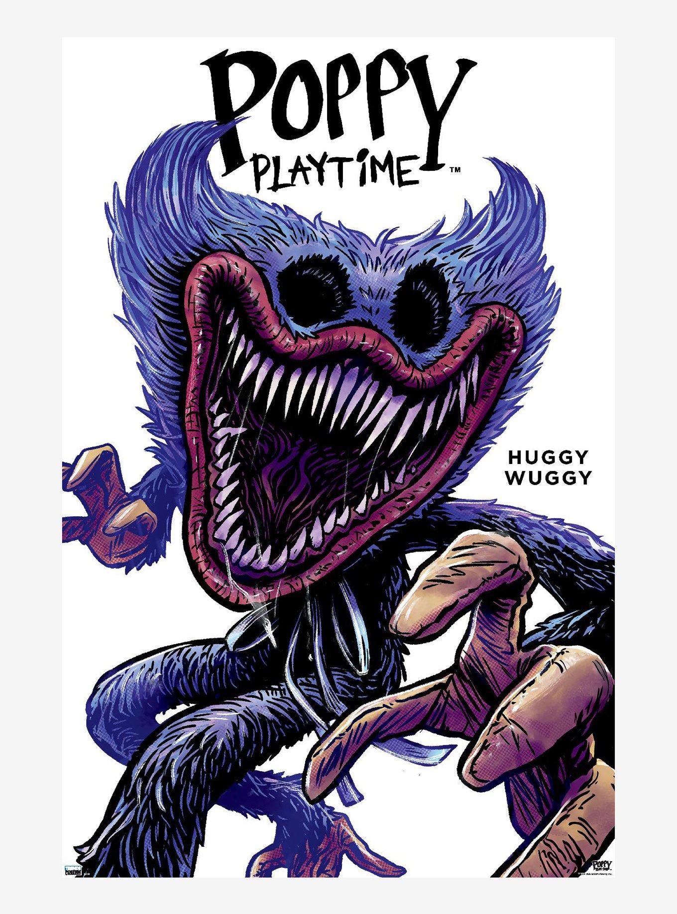 Poppy Playtime Evil Huggy Wuggy Poster, , hi-res