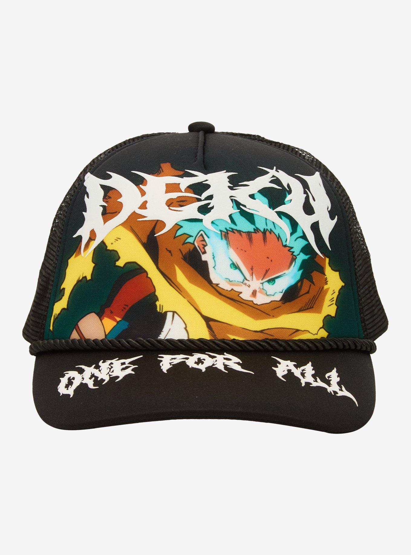My Hero Academia Deku One For All Trucker Hat, , hi-res