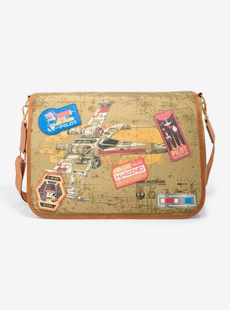Loungefly Star Wars X-Wing Ships Messenger Bag — BoxLunch
