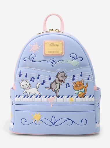 disney cats mini backpack Loungefly Handbag Print Cheshire Aristocats Pink : Clothing, Shoes & Jewelry over print of multiple cats Loungefly Disney Traveling Cats Mini