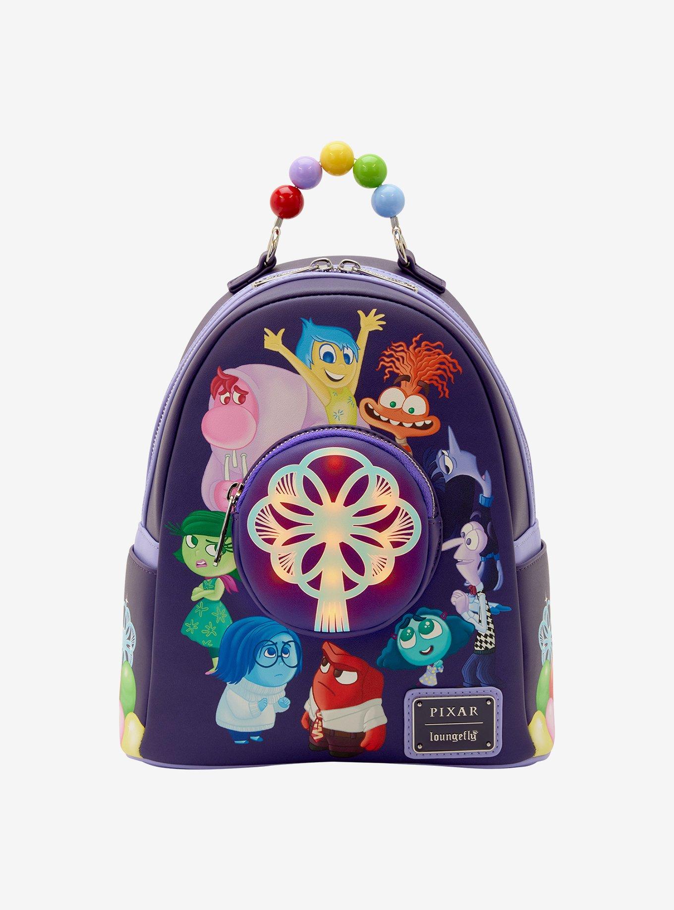Loungefly Disney Pixar Inside Out 2 Emotions Light-Up Mini Backpack, , hi-res