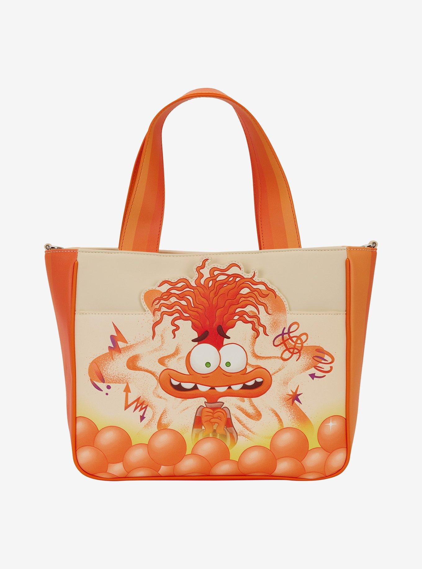 Loungefly Disney Pixar Inside Out 2 Anxiety Tote Bag with Coin Purse, , hi-res
