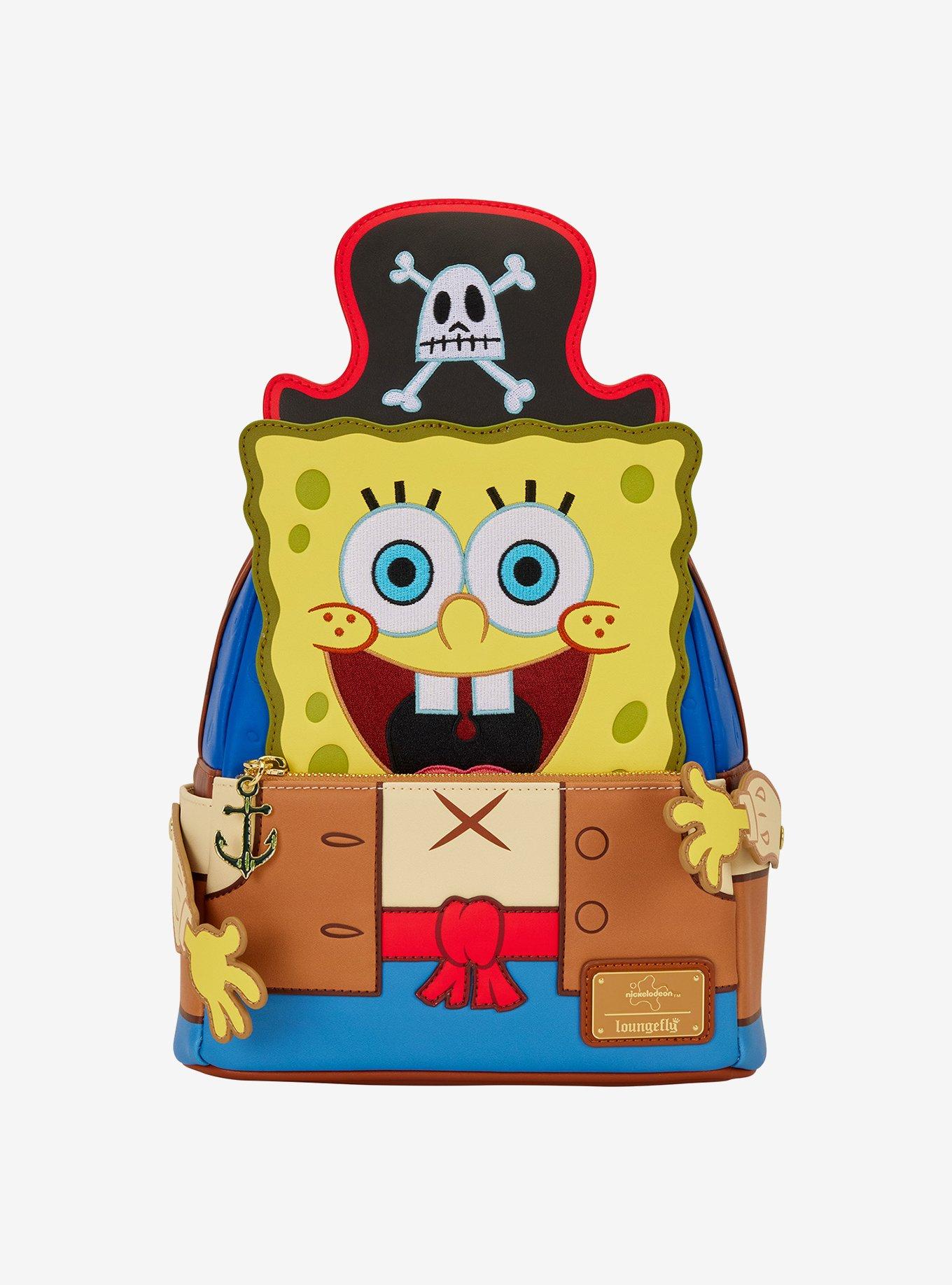 Loungefly SpongeBob SquarePants Pirate Figural Mini Backpack, , hi-res
