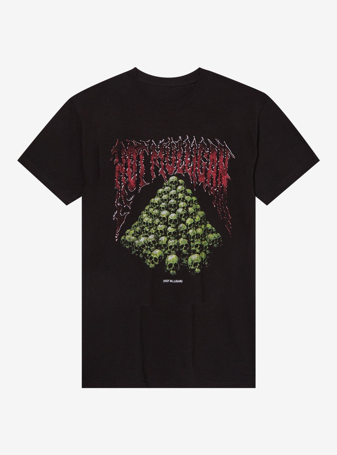 Hot Mulligan Pile Of Skulls T-Shirt, , hi-res