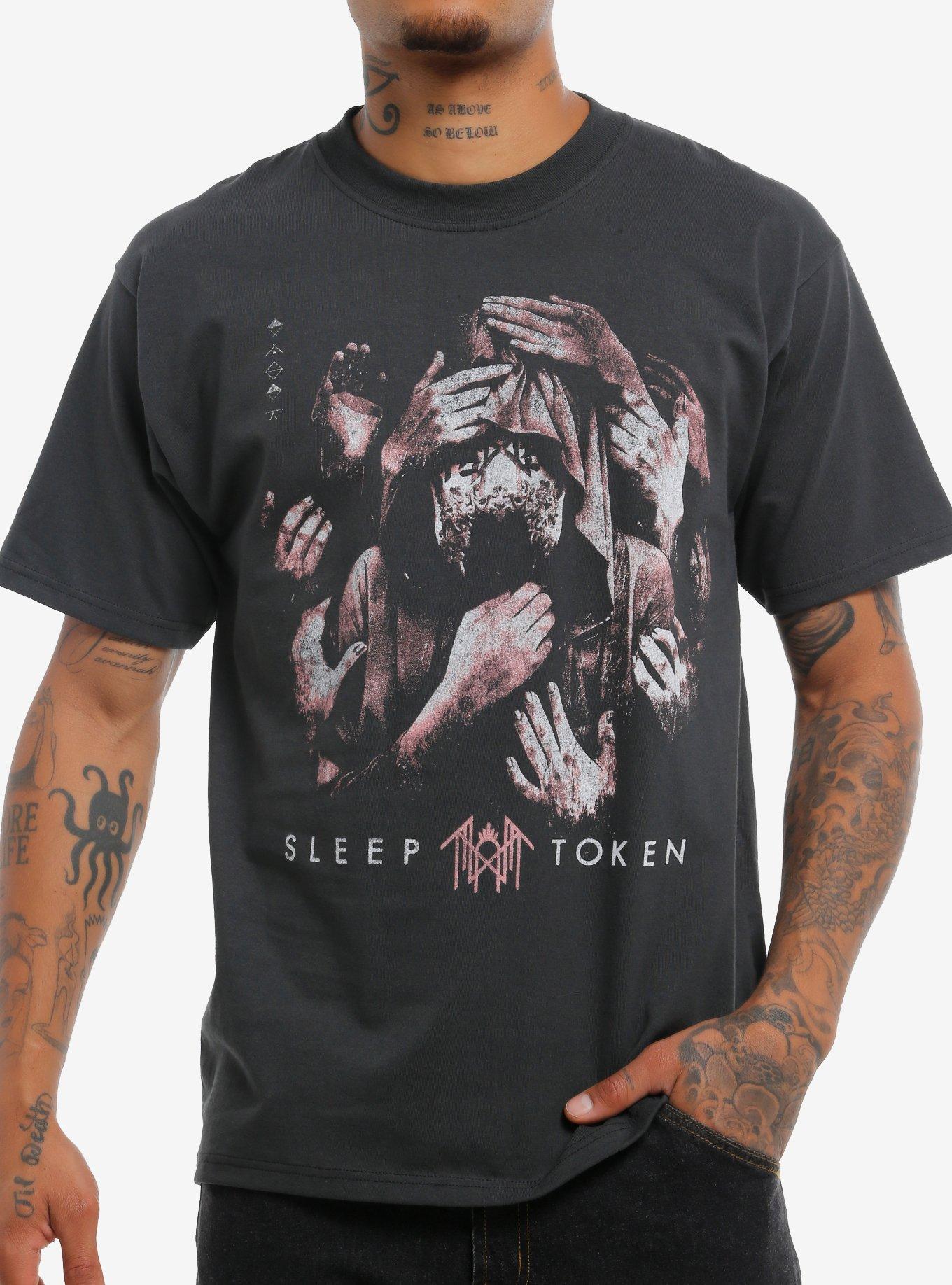 Sleep Token Vessel Hands Super Heavyweight T-Shirt, , hi-res