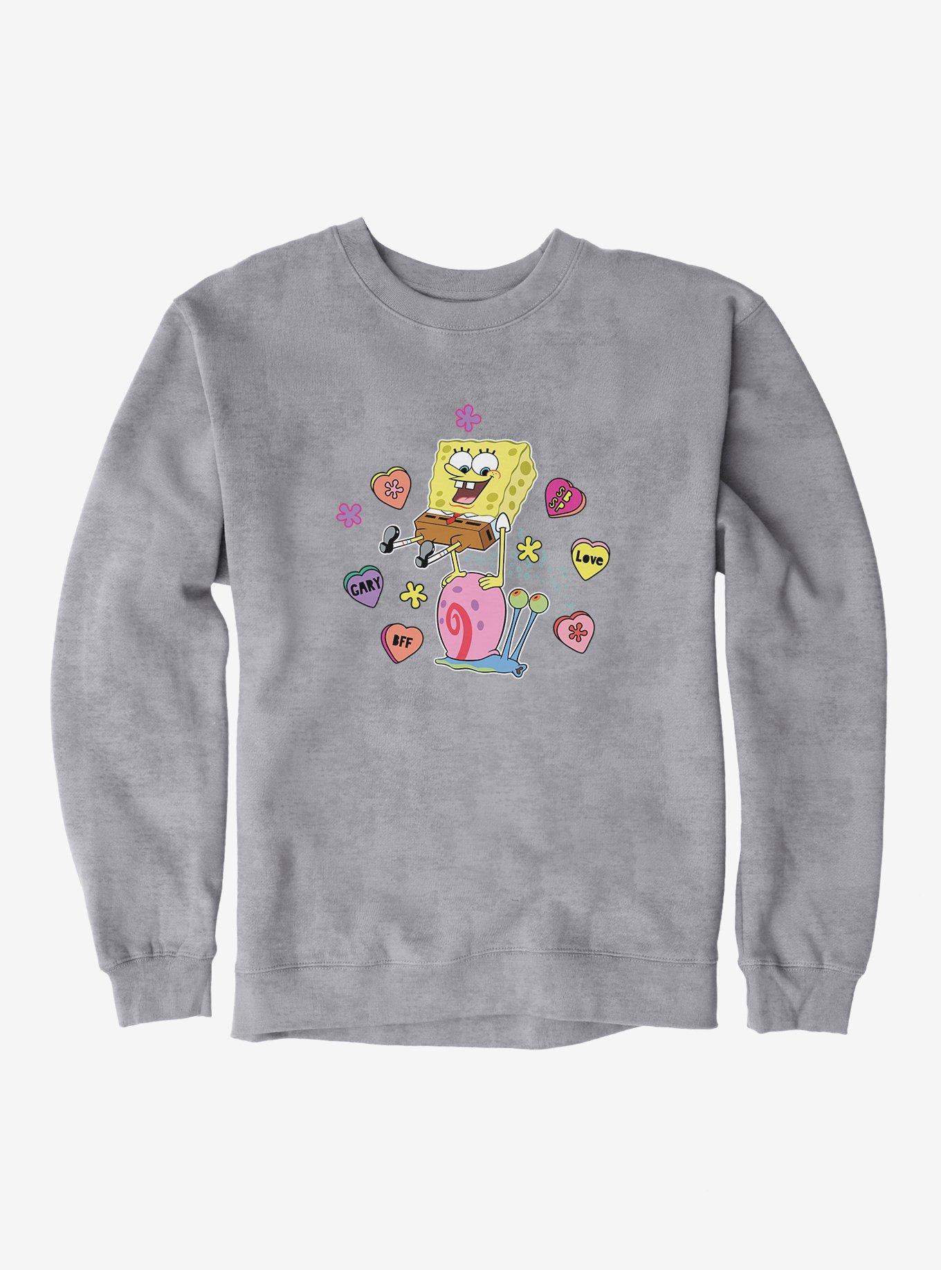 SpongeBob SquarePants Valentine Conversation Hearts Sweatshirt, , hi-res